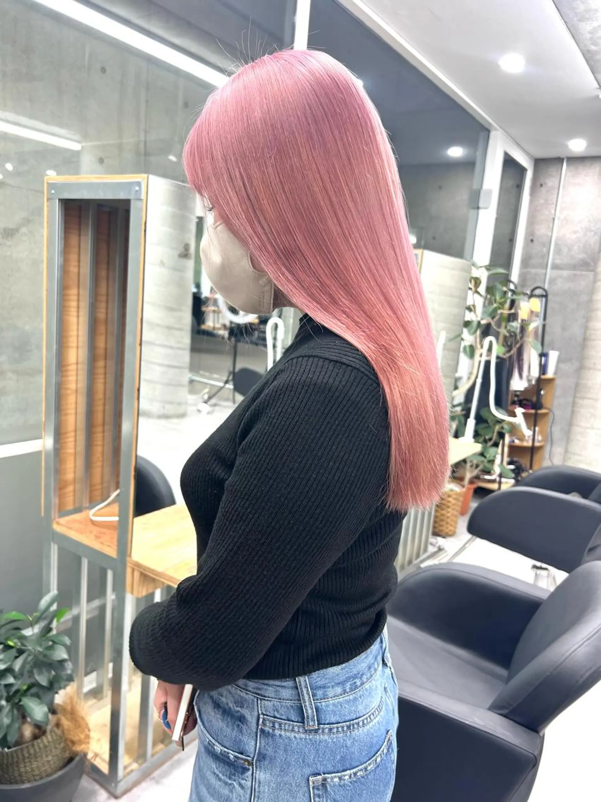 ロング ヘアカラー トリートメント welring hair salon所属・azusa/心斎橋/ ハイトーンカラーのヘアスタイル