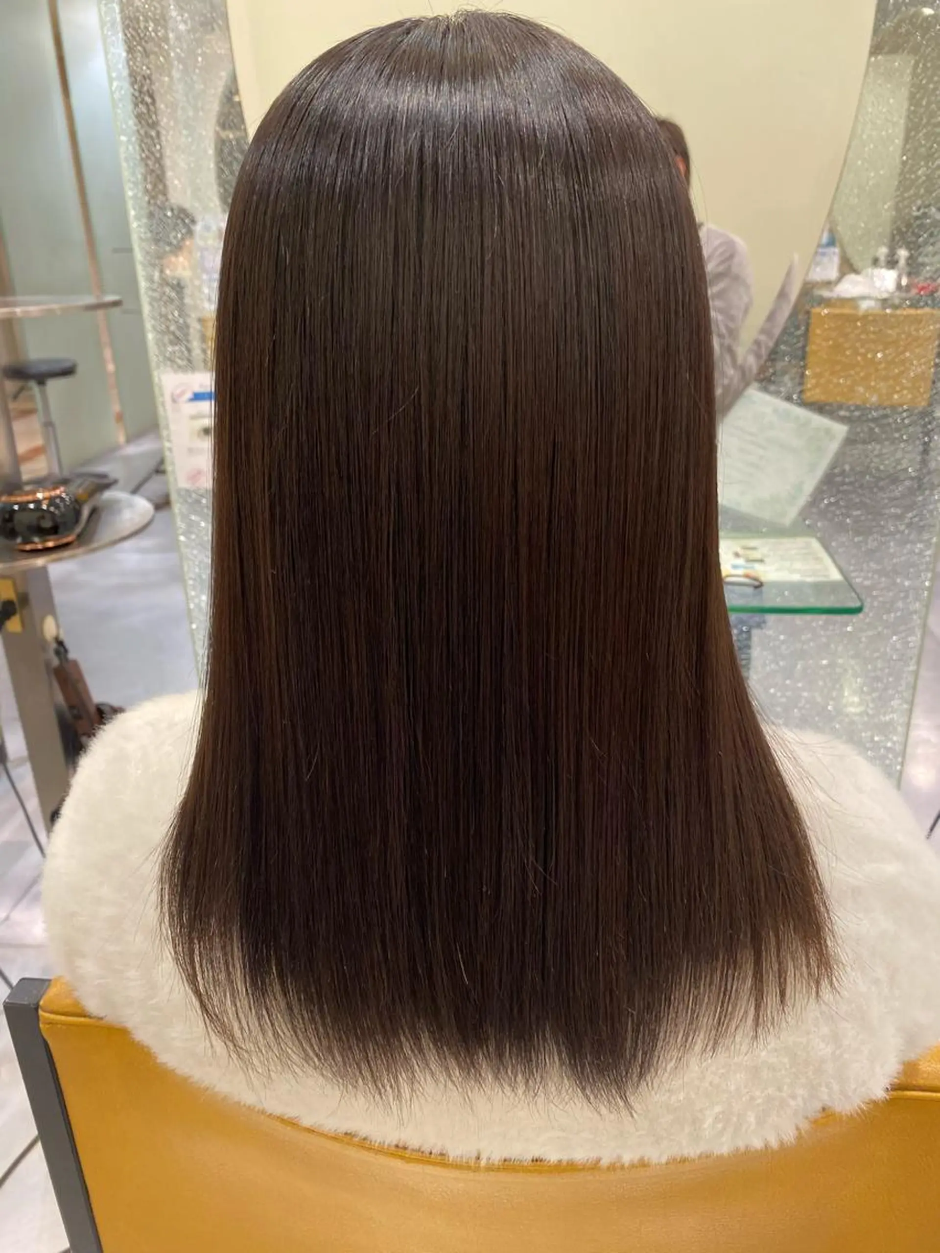 セミロング 三田 豪のヘアスタイル