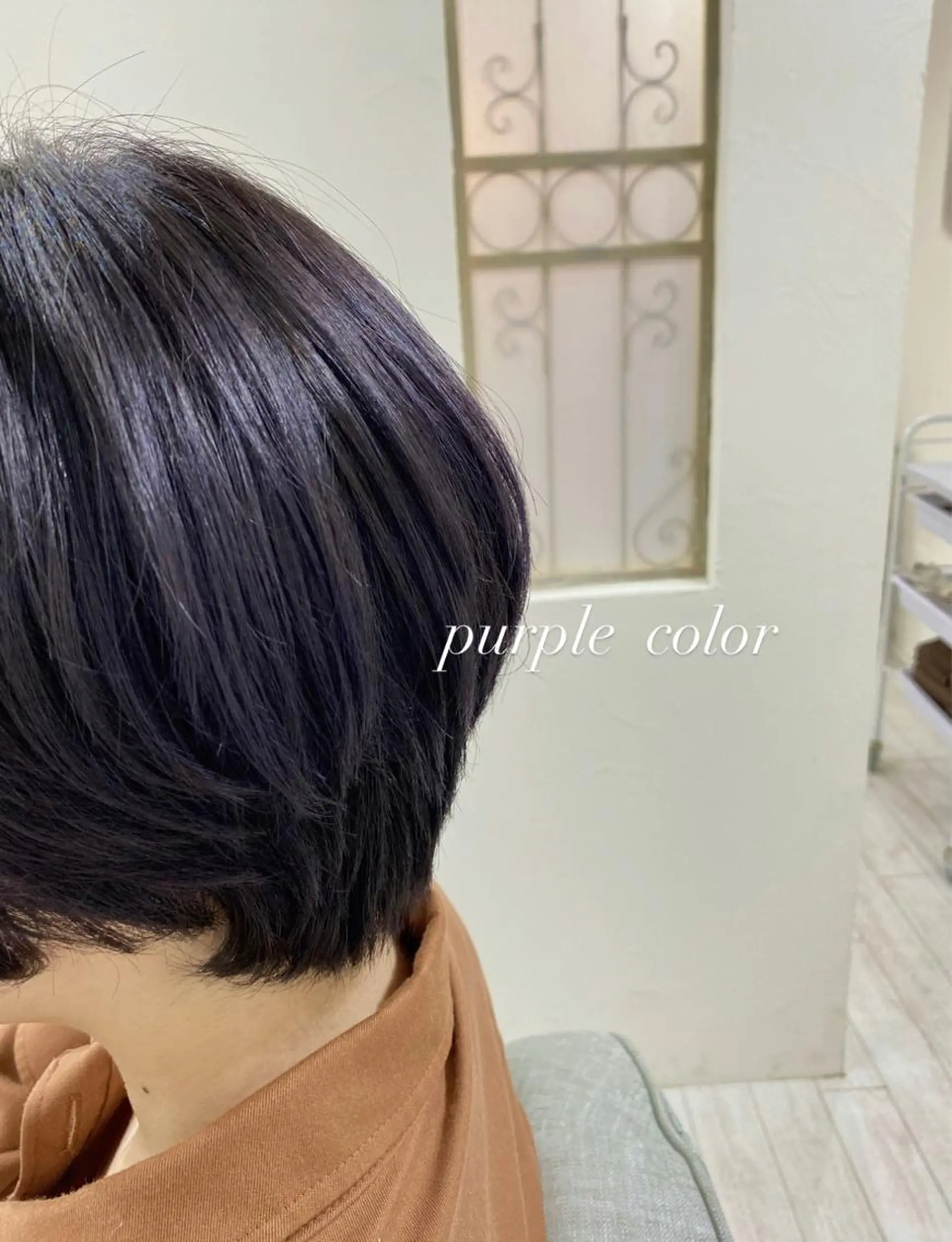 ショート カラー ラベンダーカラー flen所属・𖤣𖥧𖥣𖥧田中 姫乃𖤣𖥧𖥣𖡡のヘアスタイル