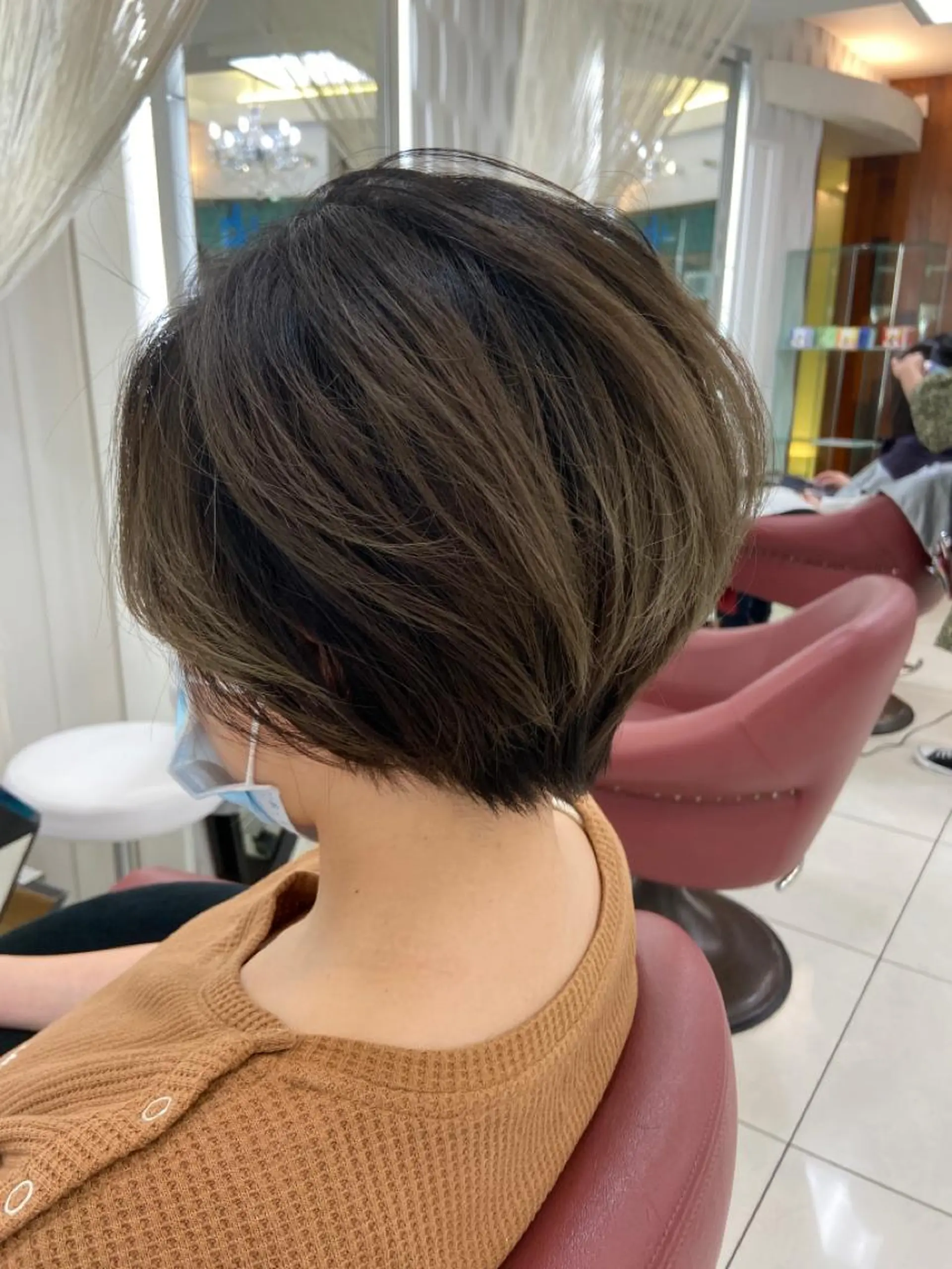 ショート 【髪質改善×カラー】 QUALIS沓掛貴浩のヘアスタイル