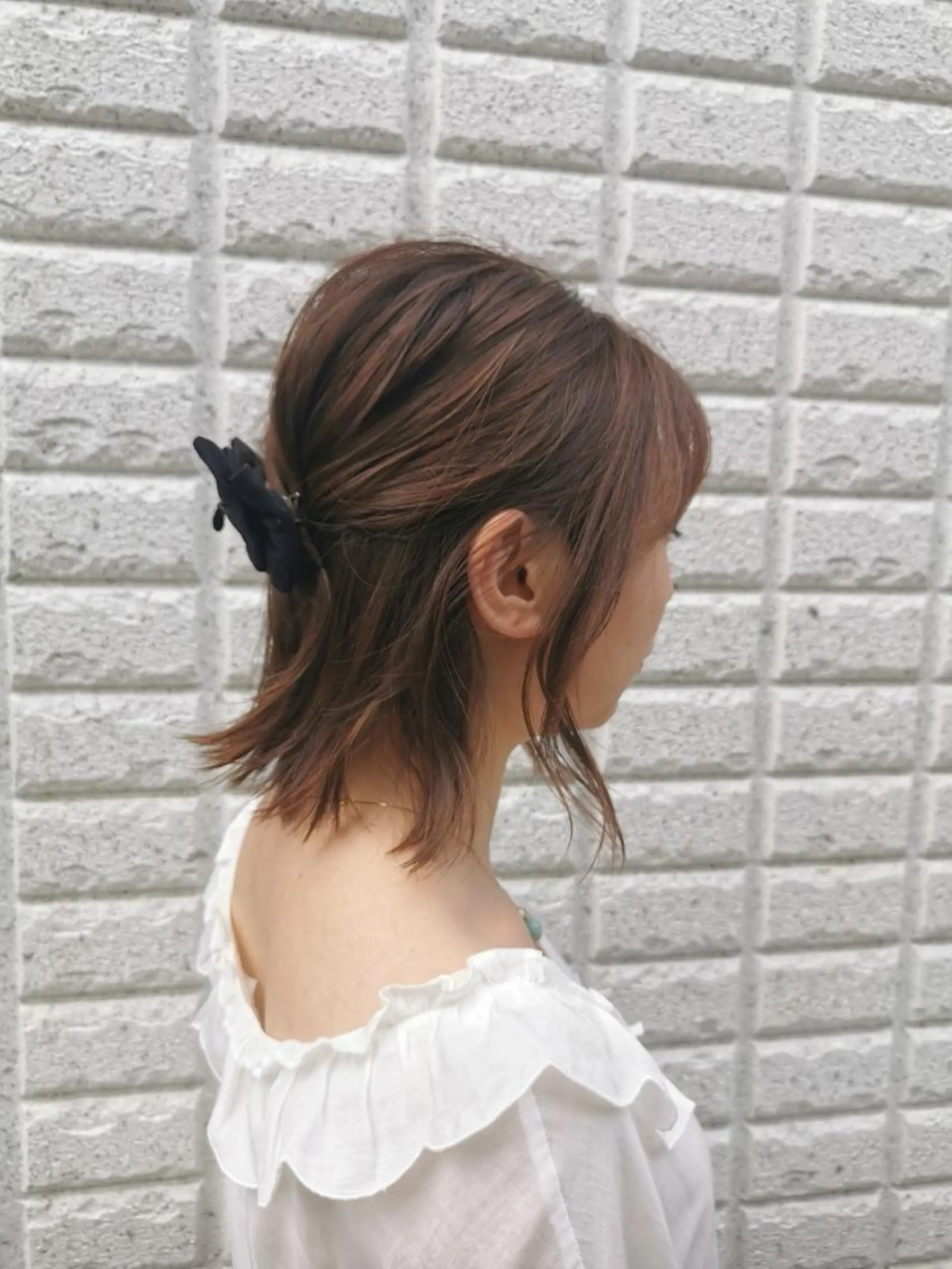 ミディアム ハイライト カット ヘアカラー Petit Maison Tokyo所属・🦋ショートカット 🦋Yu-Kiのヘアスタイル
