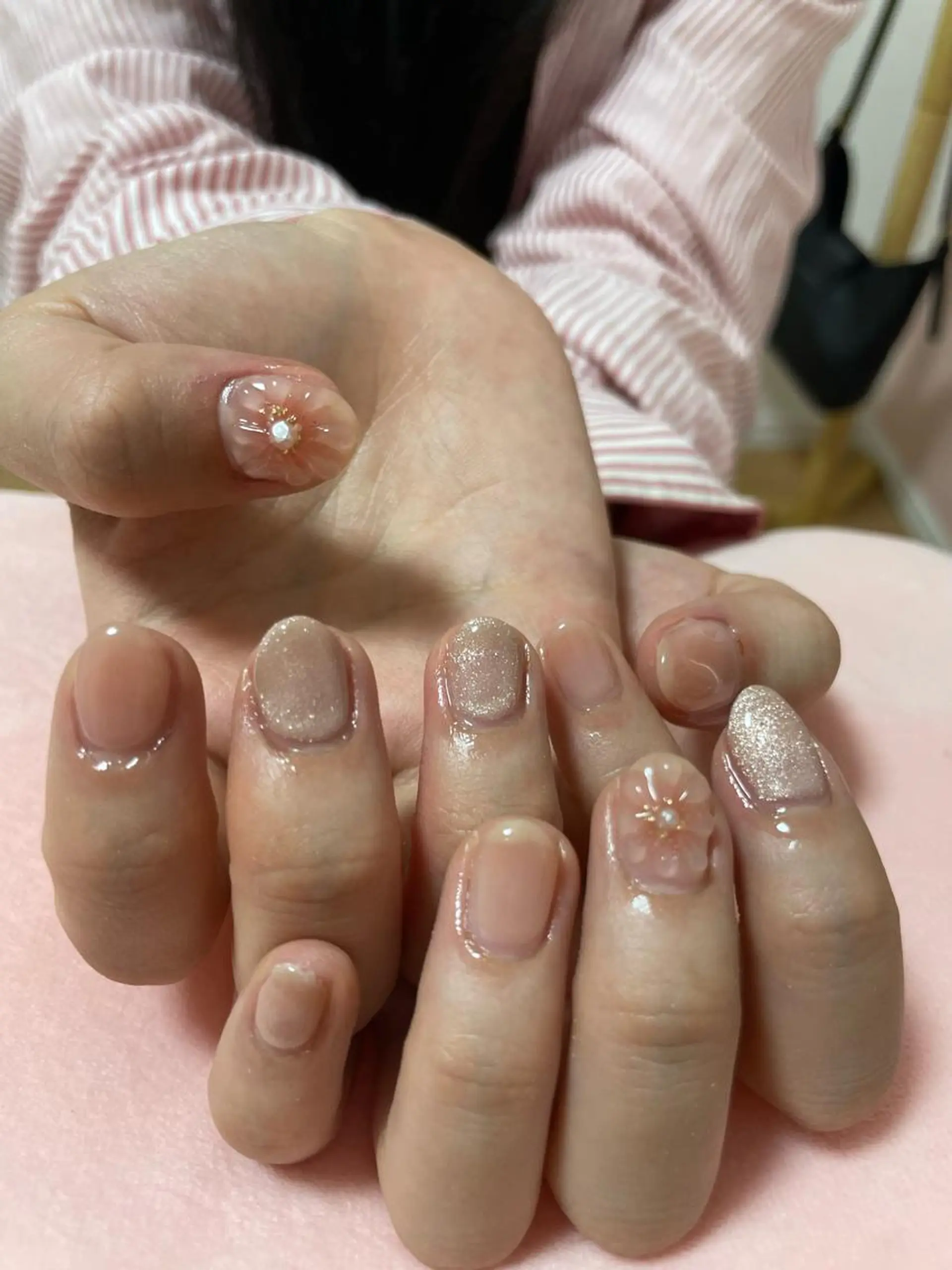ネイル ハンドネイル フットネイル nailsalon momoのネイルデザイン