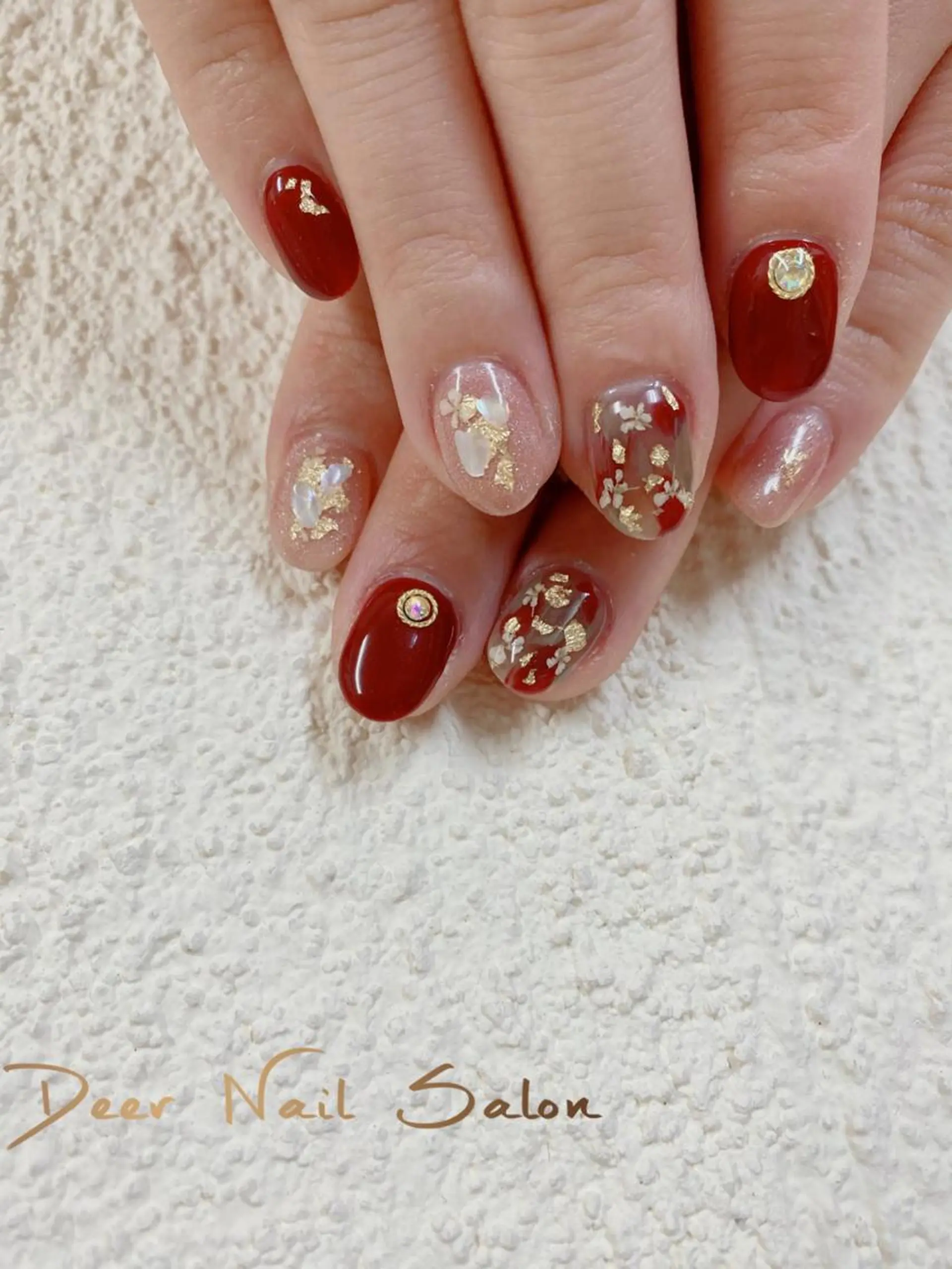 ネイル ハンドネイル Peachy 🍑のネイルデザイン