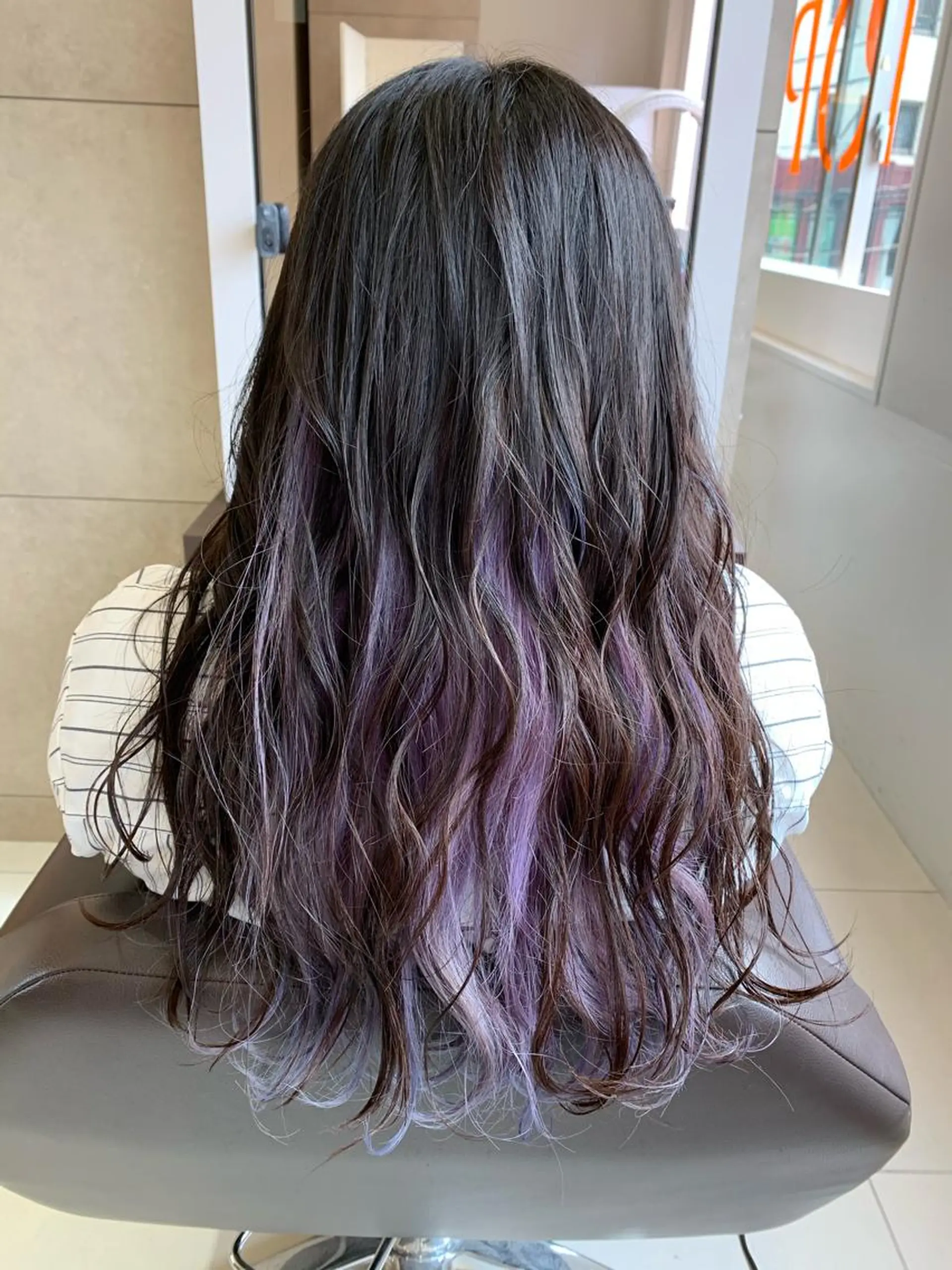 ロング カラー 村山 かほのヘアスタイル