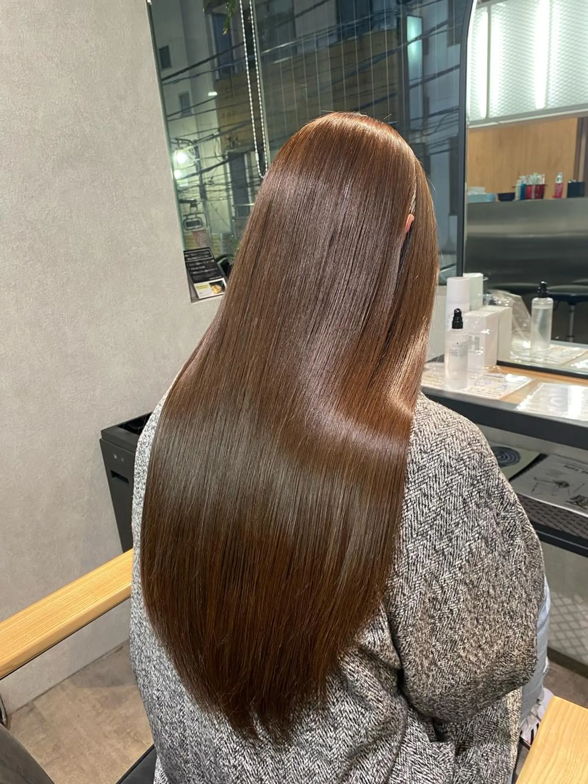 ロング カラー ヘアカラー トリートメント お洒落カジュアル🍃 まなとのヘアスタイル