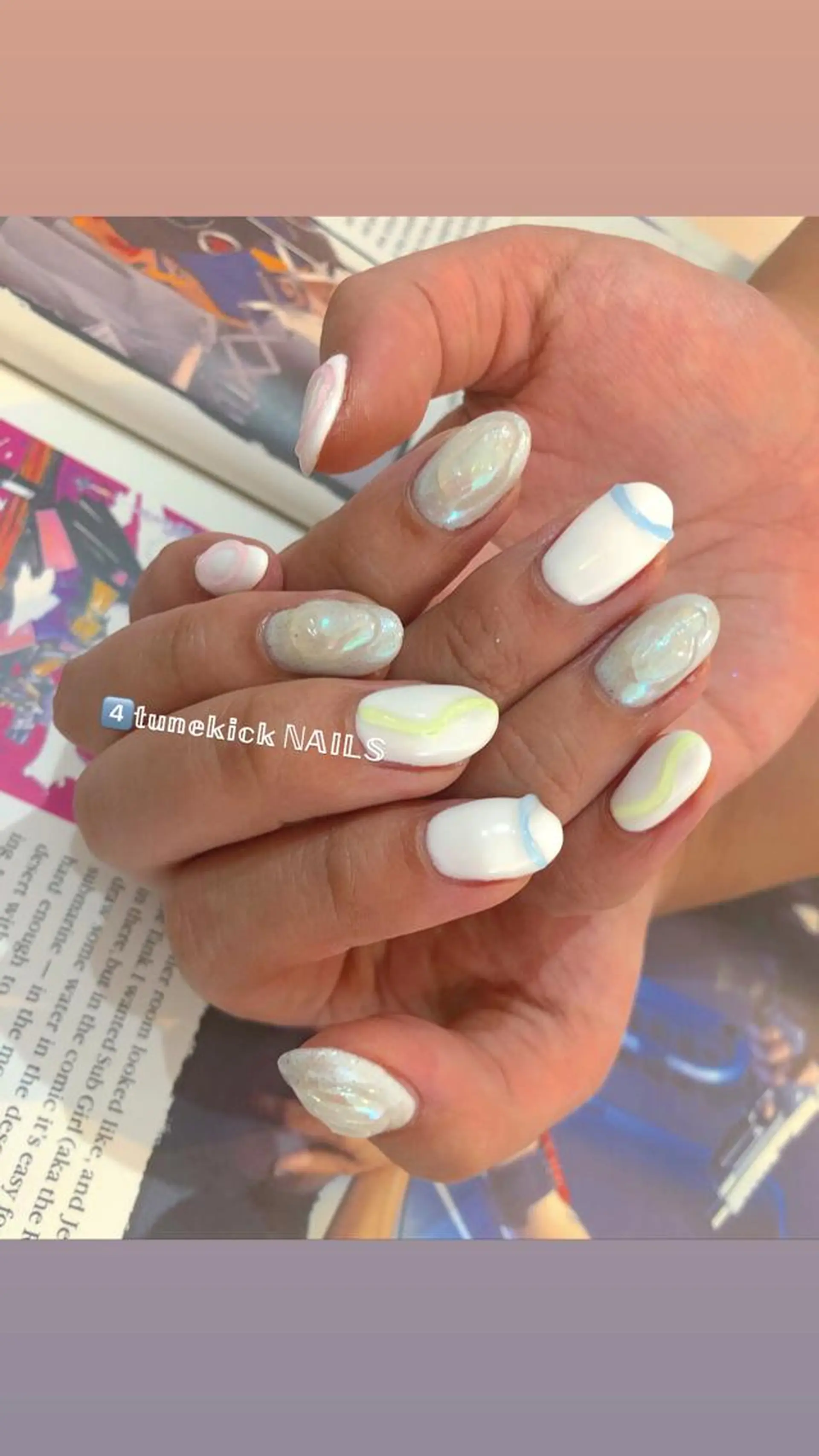 ネイル 4tunekick NAILS(フォーチュンキックネイルズ)所属・光森 淳子のネイルデザイン