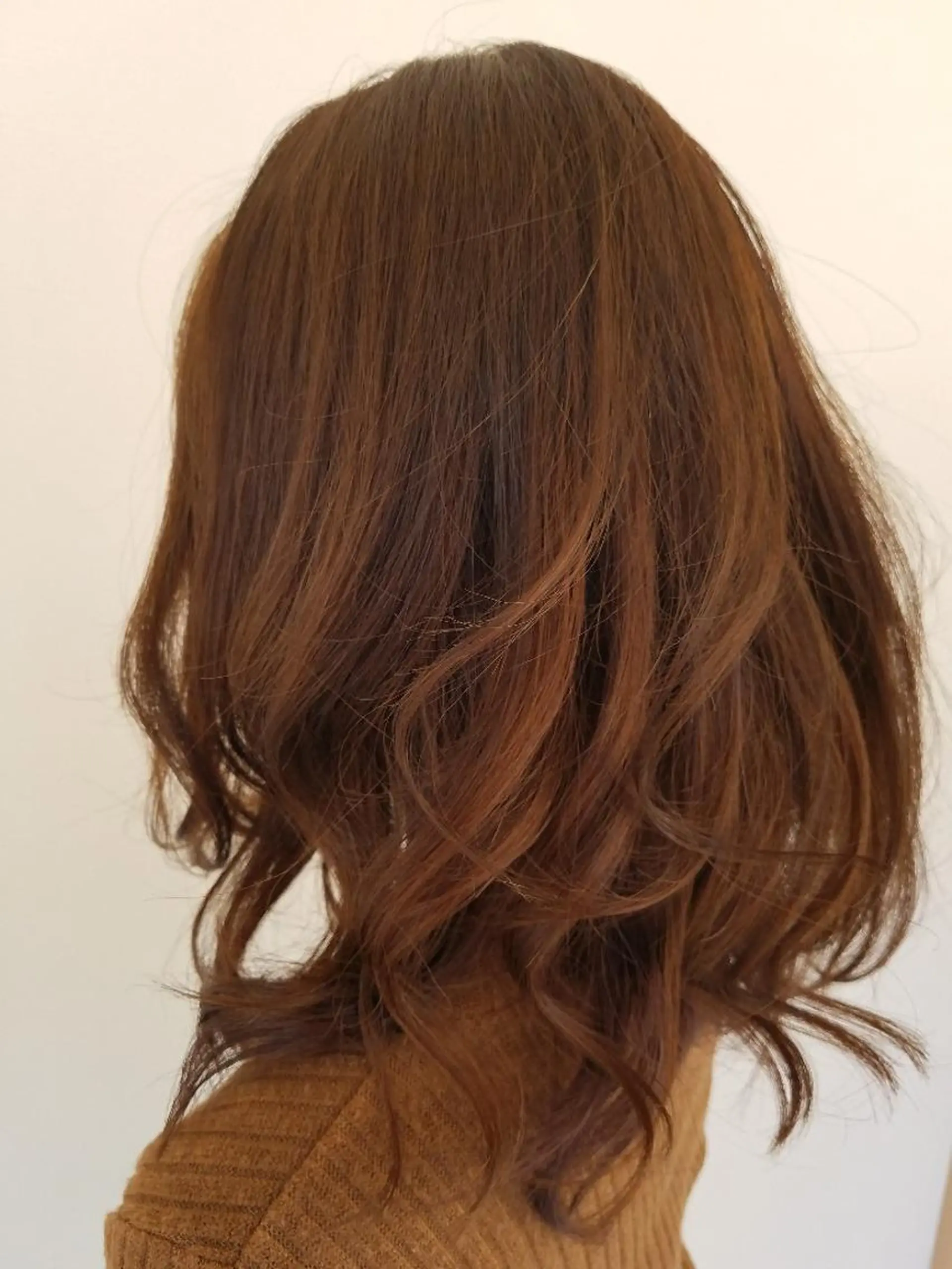 ミディアム カラー ベージュカラー ブラウンカラー 髪質改善/ハイライト 小林秀樹のヘアスタイル