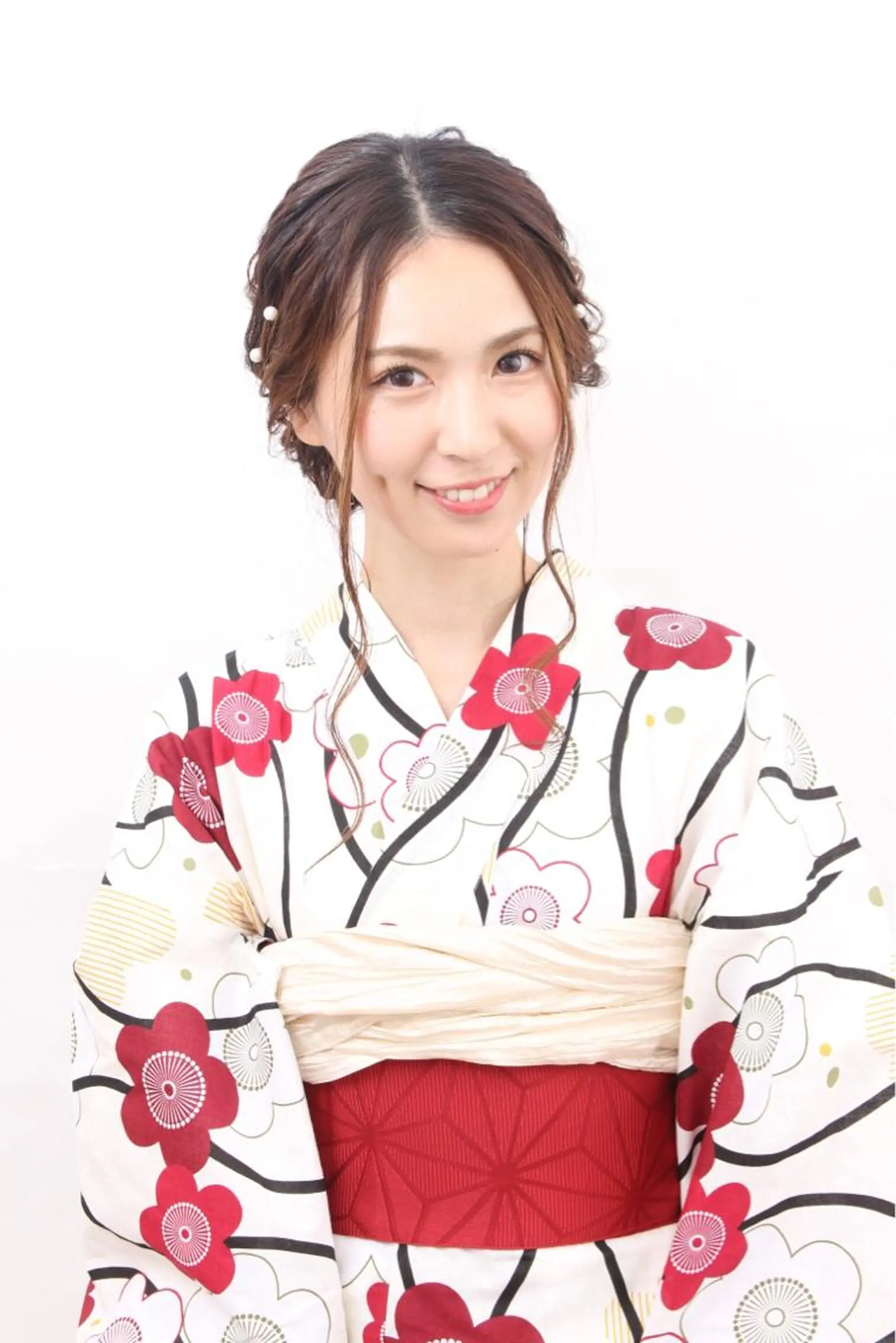 セミロング カラー パーマ ヘアアレンジ メンズ キッズ ネイル マツエク・マツパ 浴衣 福元友梨 ディレクター✂️のヘアスタイル