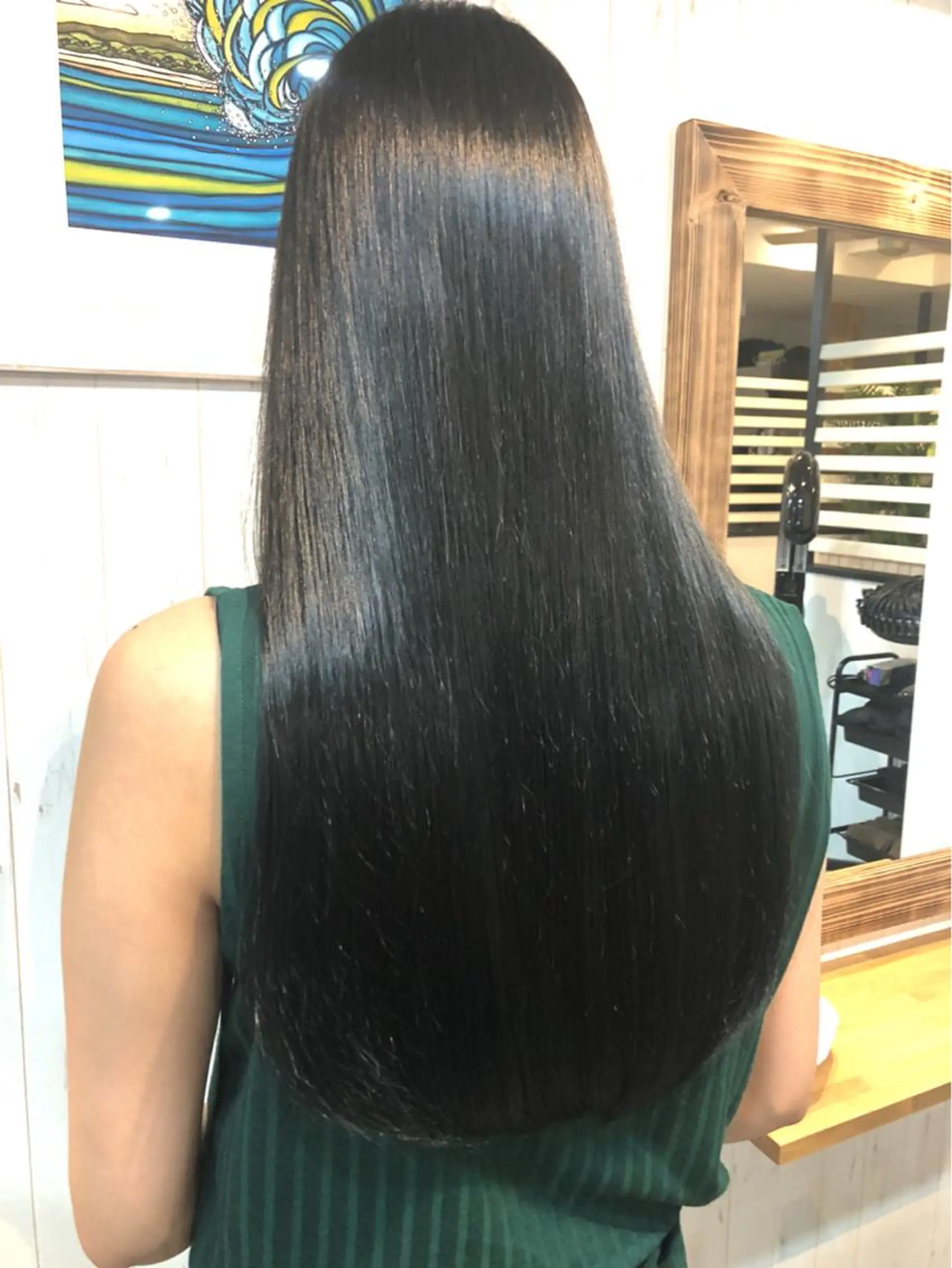 ロング カット ヘアカラー 縮毛矯正 オーナー☆小堤 翔太☆のヘアスタイル