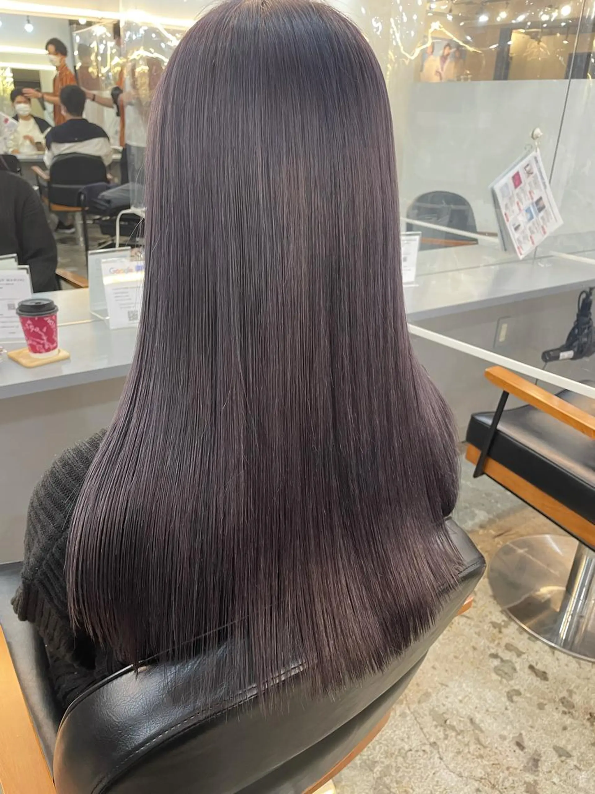 ロング 🤍韓国ヘア🇰🇷 タバタサオリ🤍のヘアスタイル