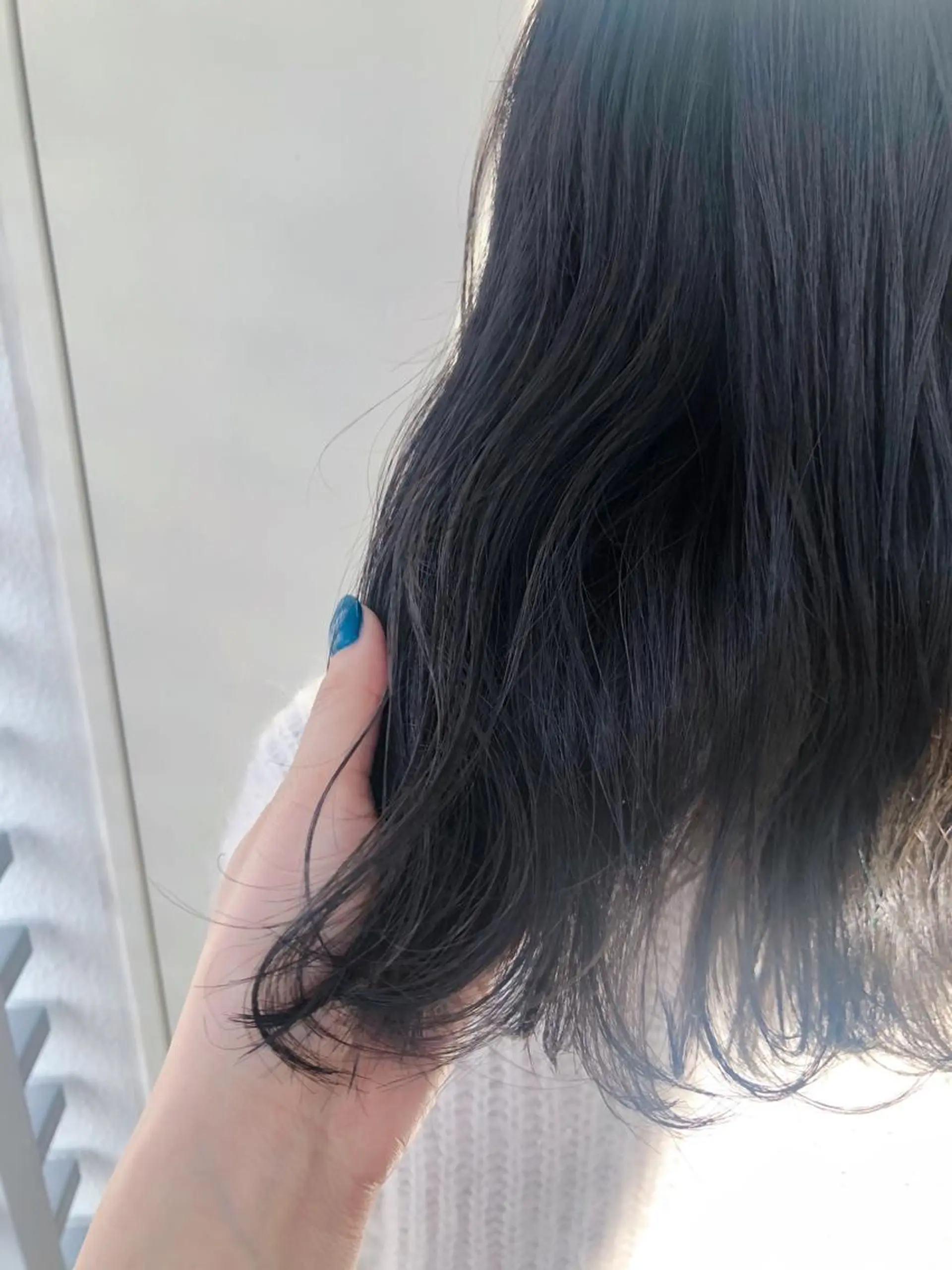 セミロング カラー 韓国ヘア顔周りカット 艶髪ベージュtamaのヘアスタイル