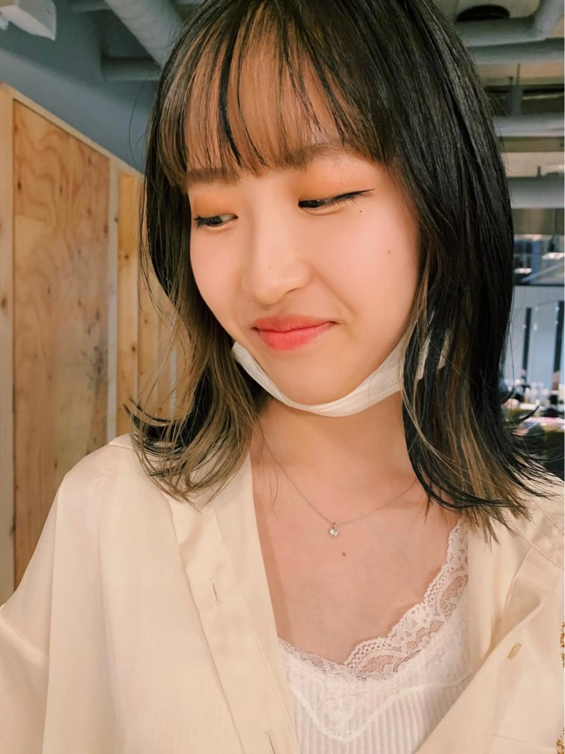 ミディアム カラー tension 【テンション】のヘアスタイル