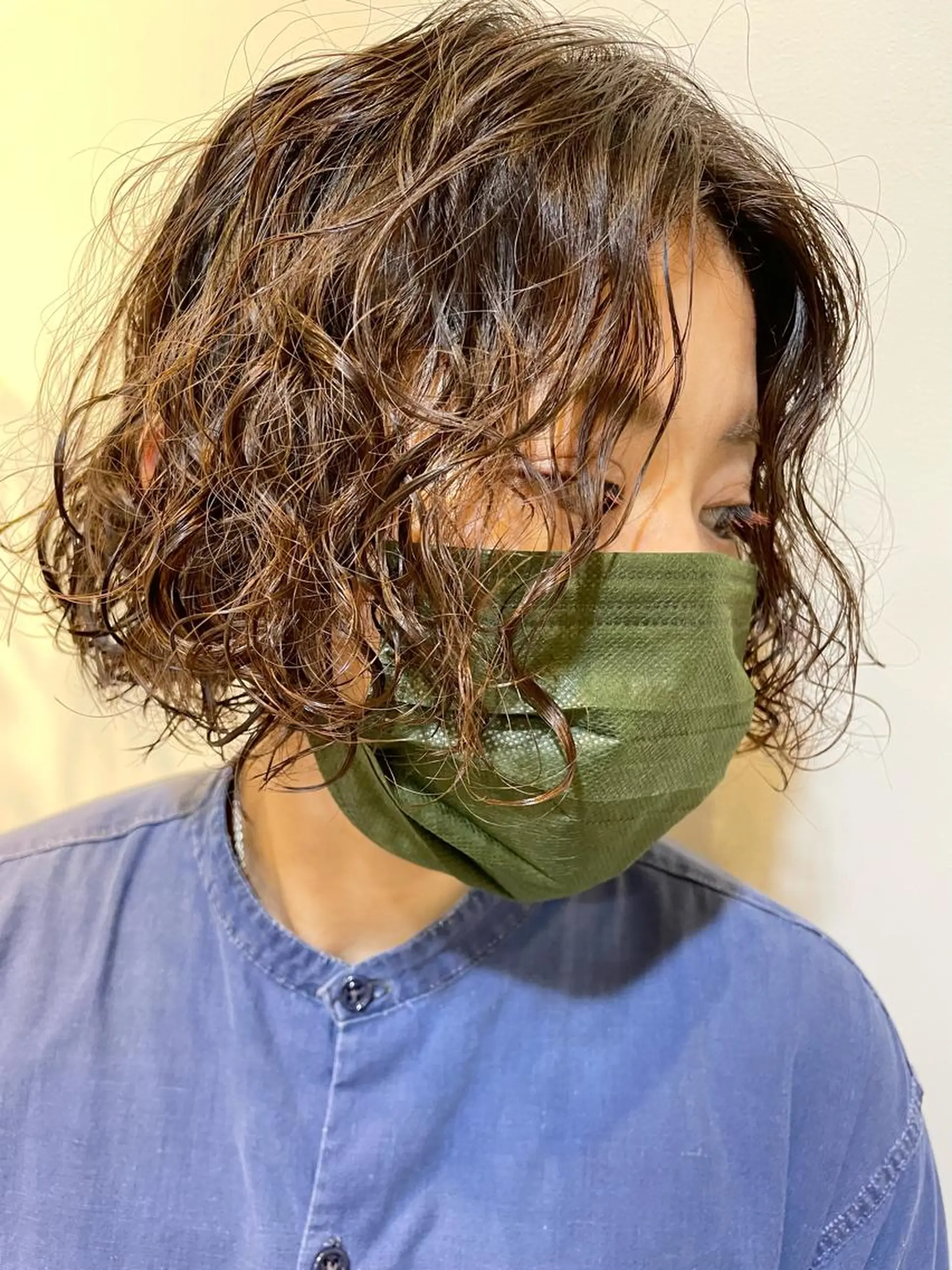 ショート パーマ カット パーマ トリートメント レイヤー／似合わせ TAKUYAのヘアスタイル