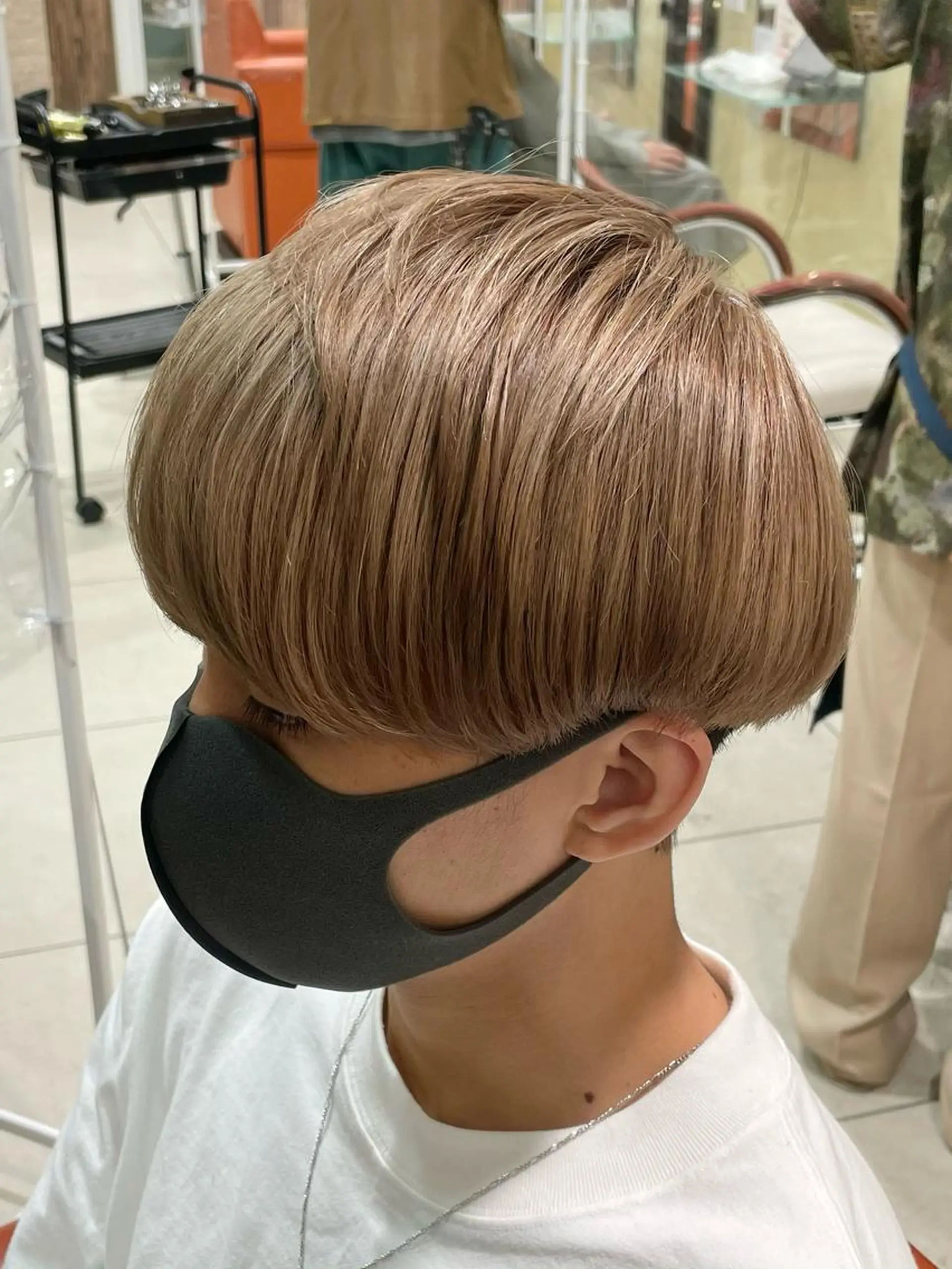 ショート カラー メンズ 井上 武輝のヘアスタイル