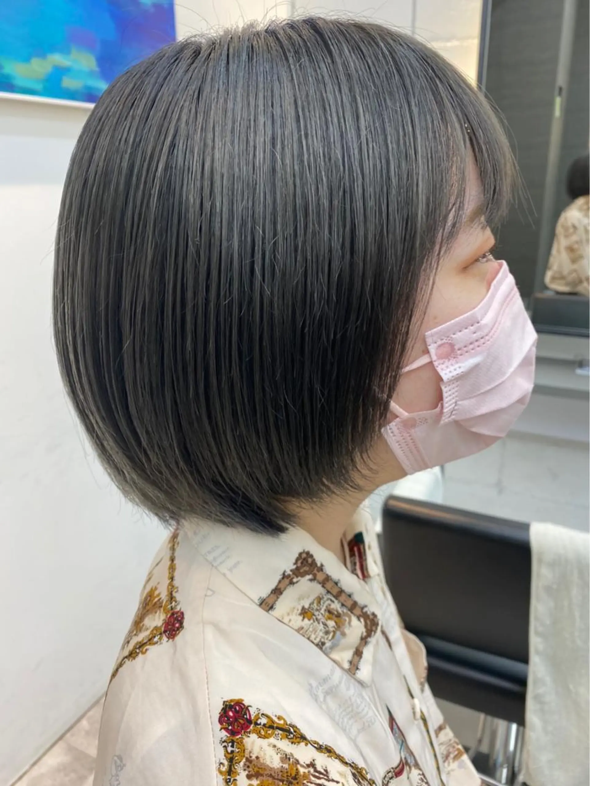 ショート 縮毛矯正 🦋髪質改善🦋 眞井琴美のヘアスタイル