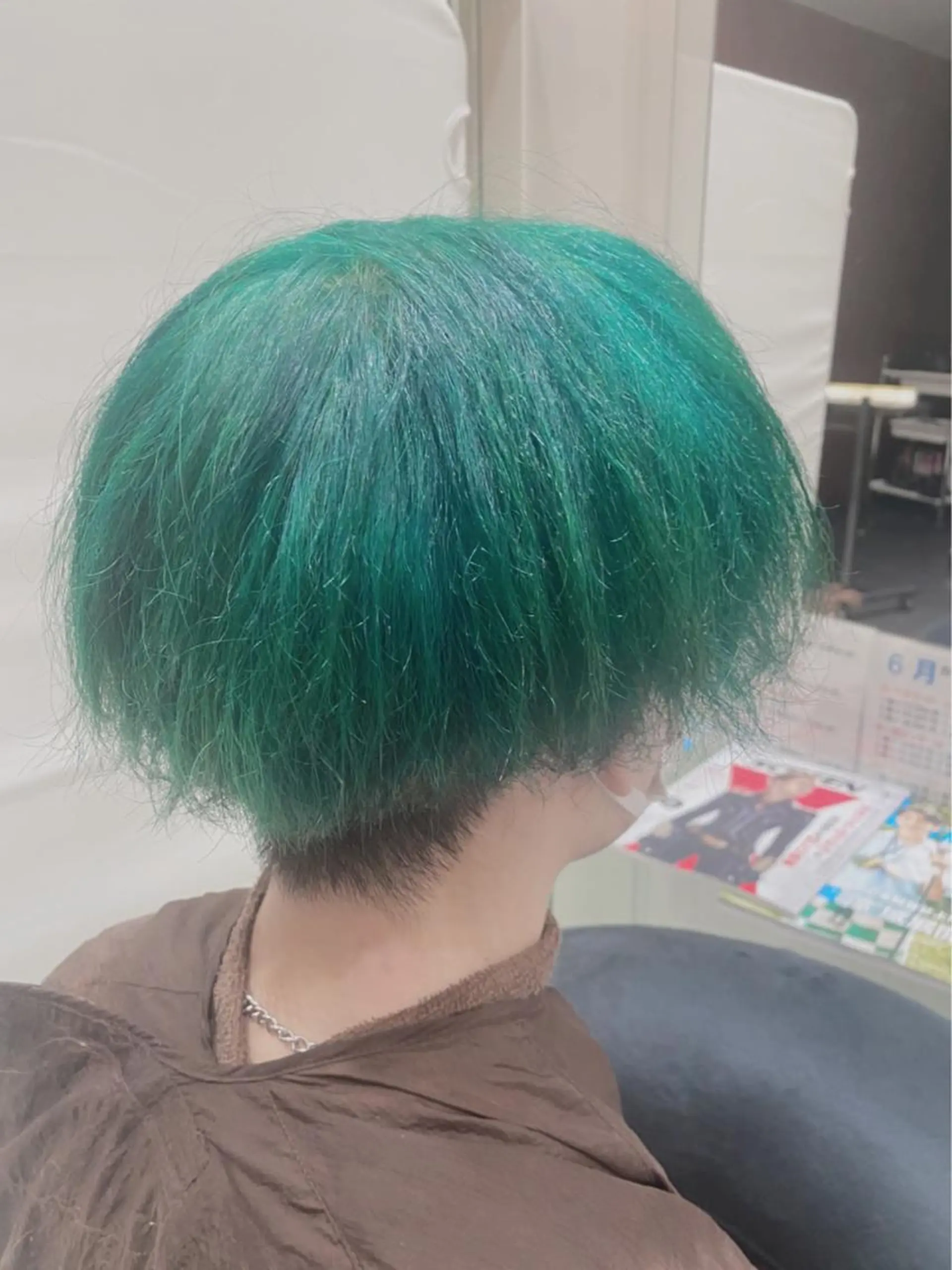 カラー メンズ ヘアカラー トリートメント 金井 郁弥のヘアスタイル