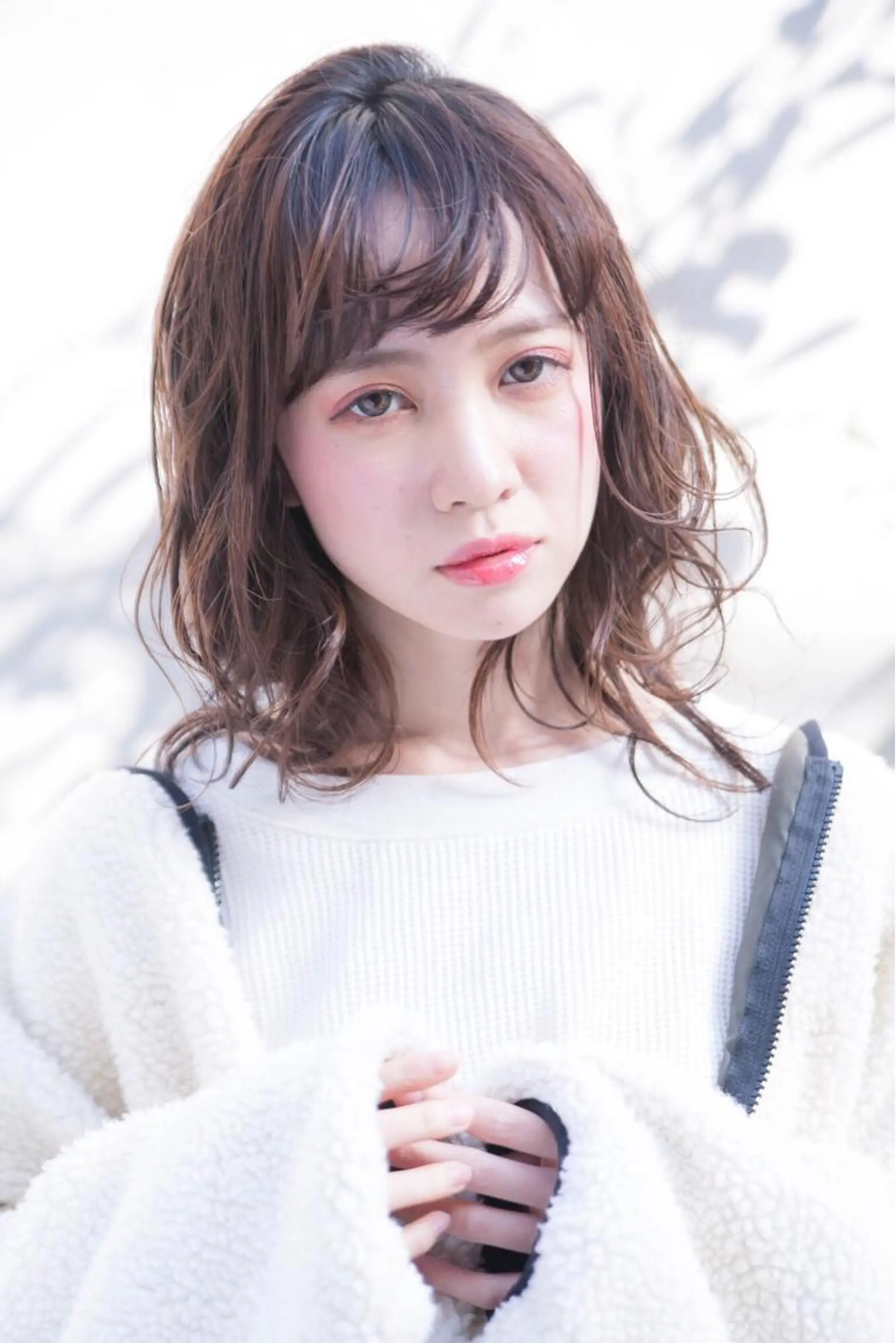 ミディアム カラー hao所属・西山 頌太のヘアスタイル