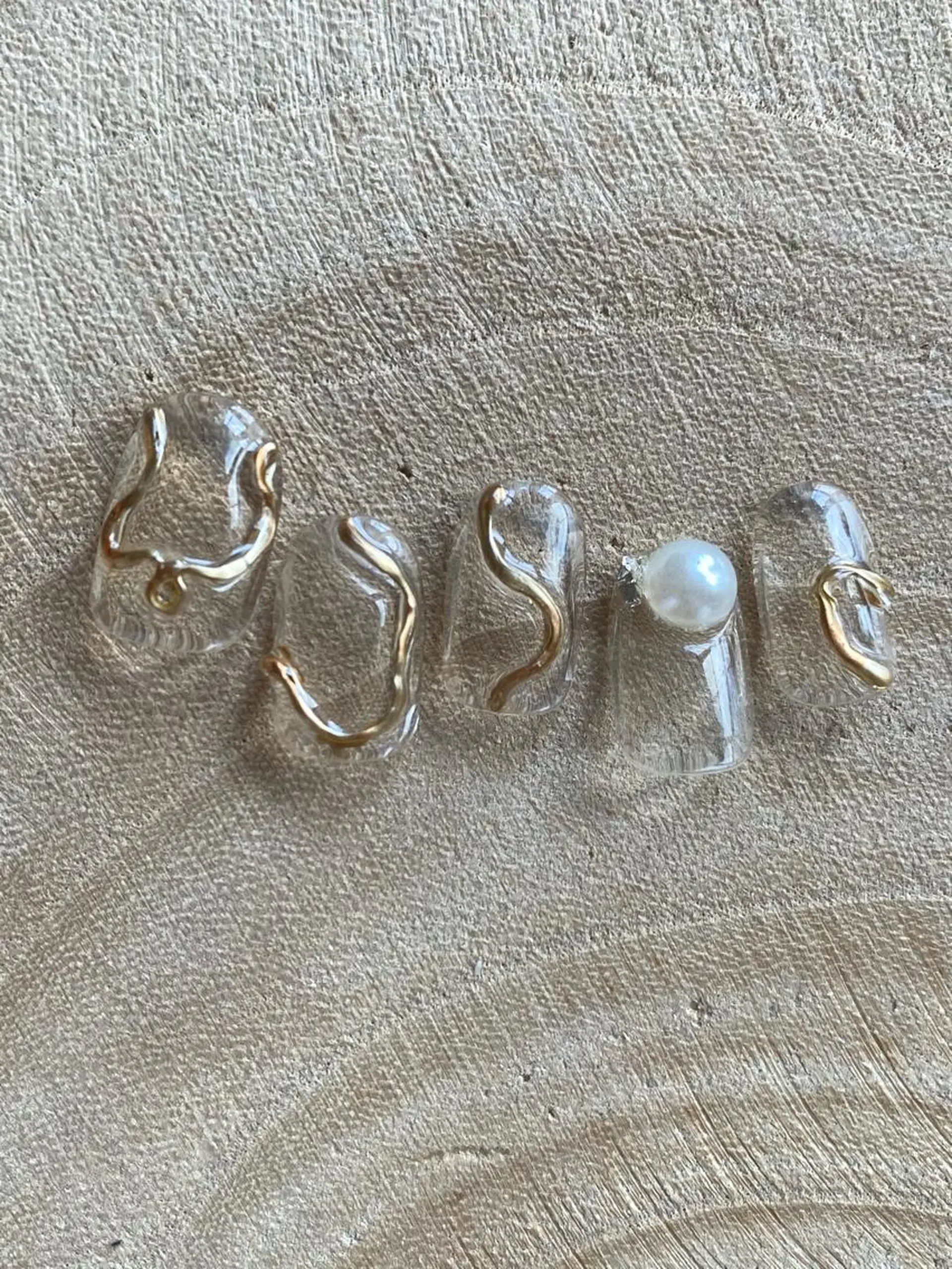 ネイル ゴールド ハンドネイル and M. nailのネイルデザイン