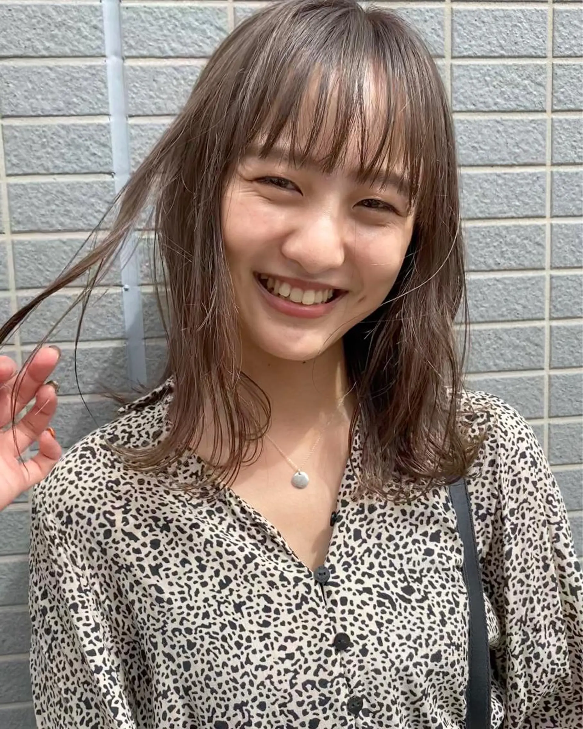 ミディアム カラー ヘアアレンジ ヘアカラー トリートメント ヘッドスパ パーマ指名No1 /namiのヘアスタイル