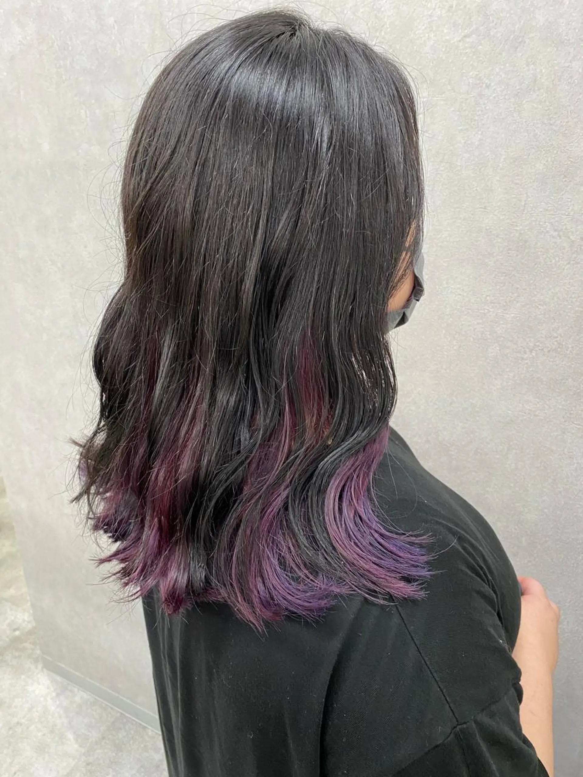 セミロング カラー インナーカラー カット ヘアカラー tetote天王寺店所属・SHOTA 大人ショートのヘアスタイル