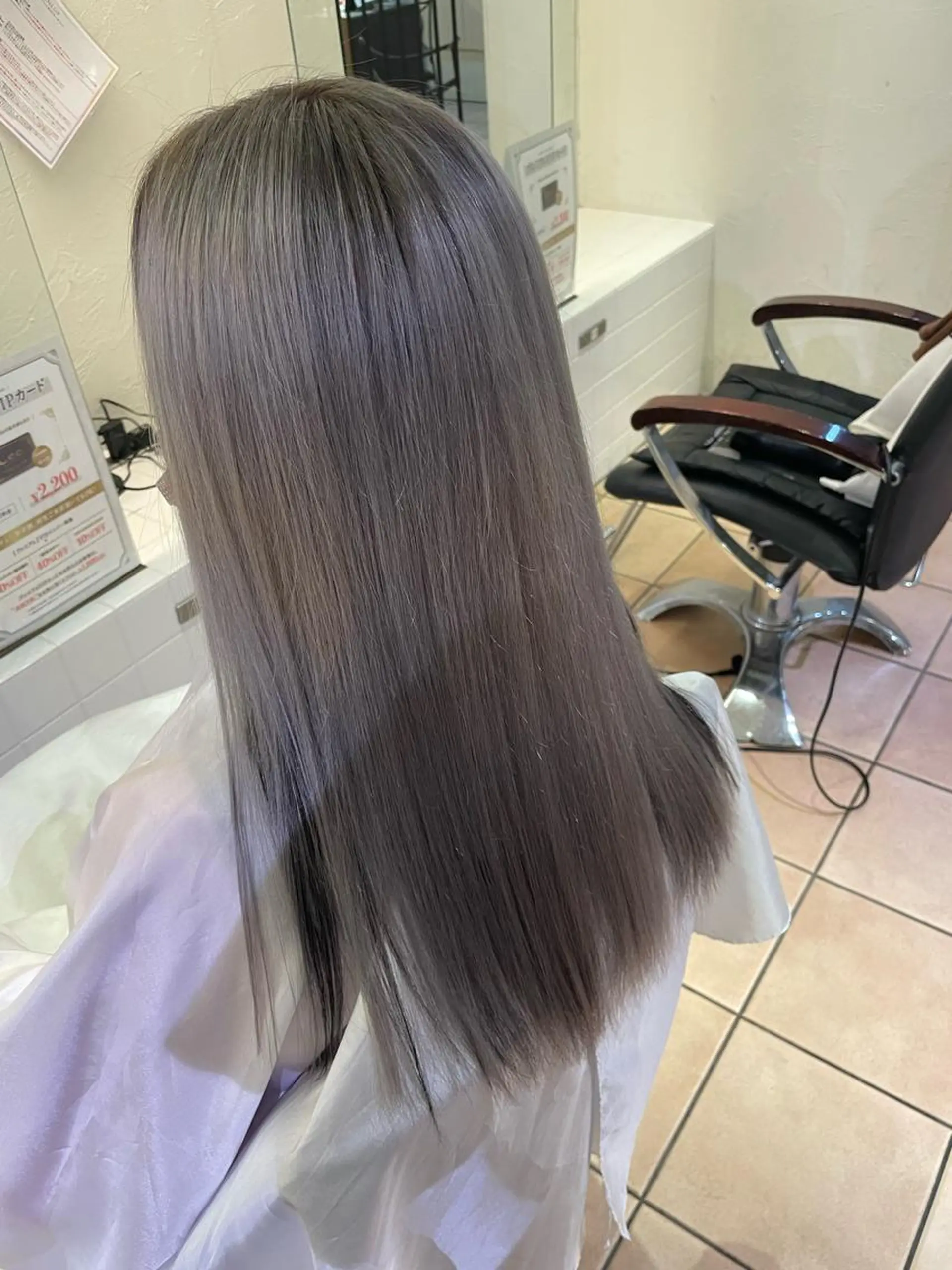 ロング 髪質改善 SHEER. 大阪梅田所属・髪質改善/ 梅田中崎町/宮里のヘアスタイル