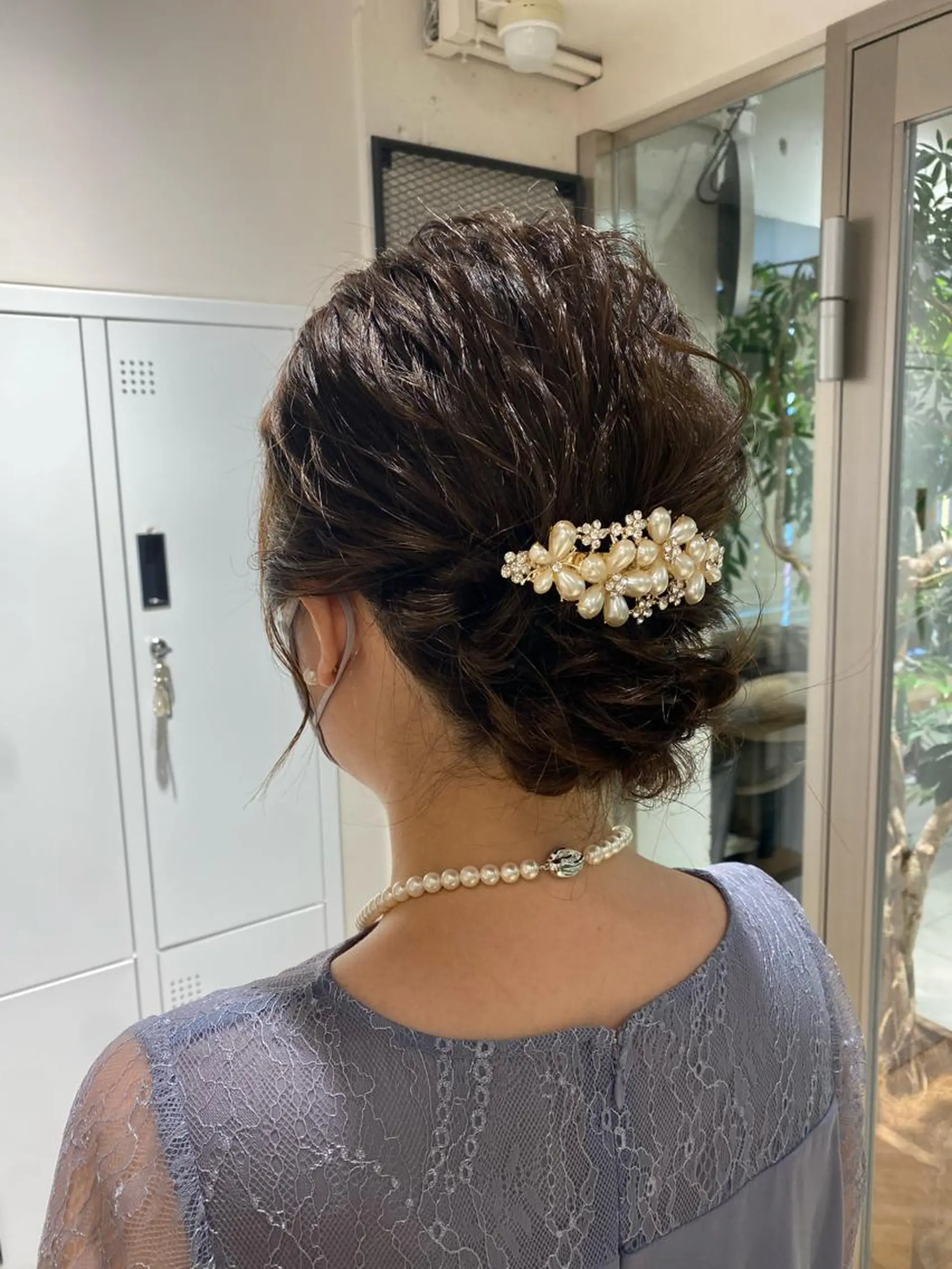 セミロング ヘアセット 🍋暖色カラーヘアア レンジniina🍋のヘアスタイル