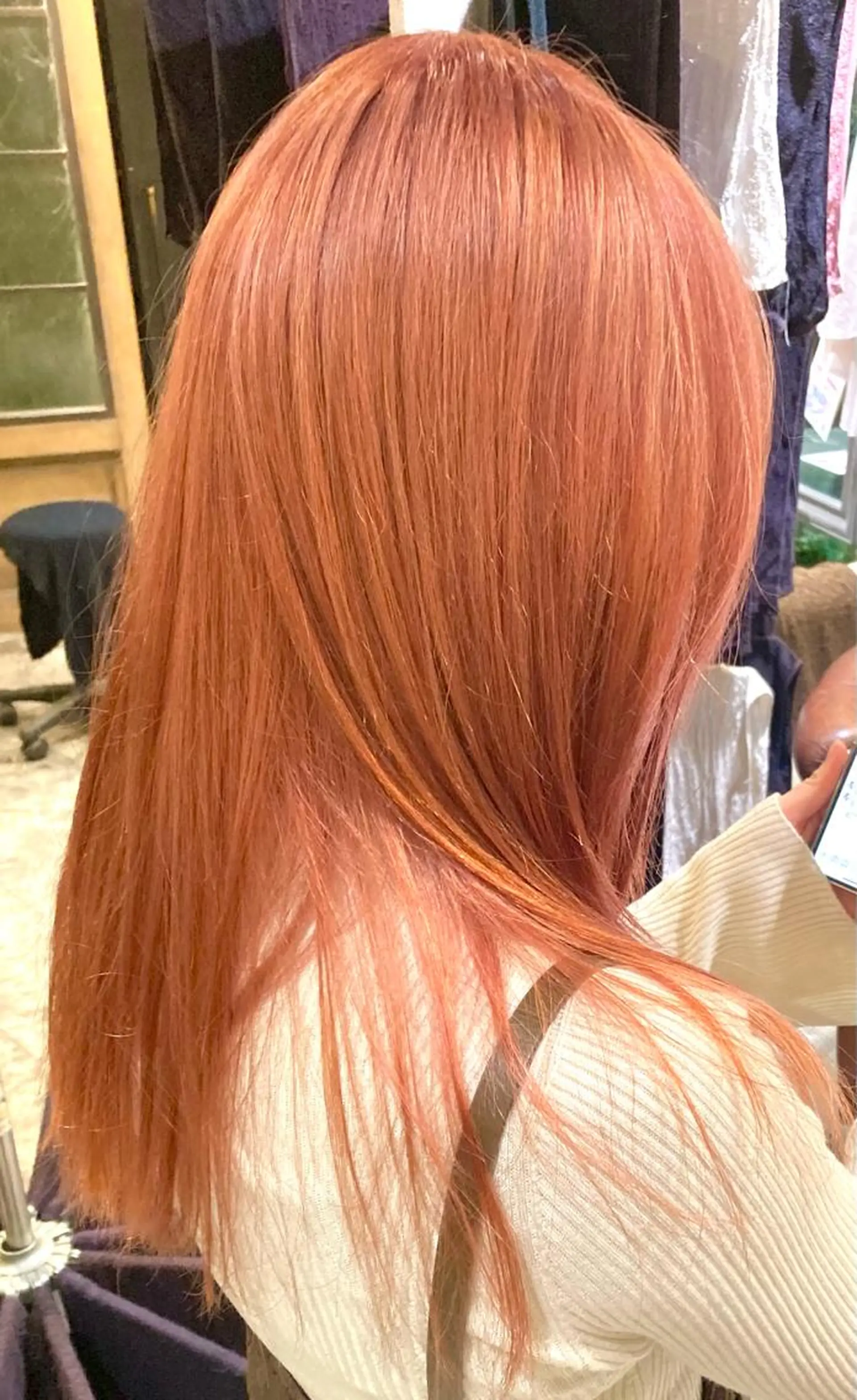 セミロング カラー 小笠原 悠斗のヘアスタイル