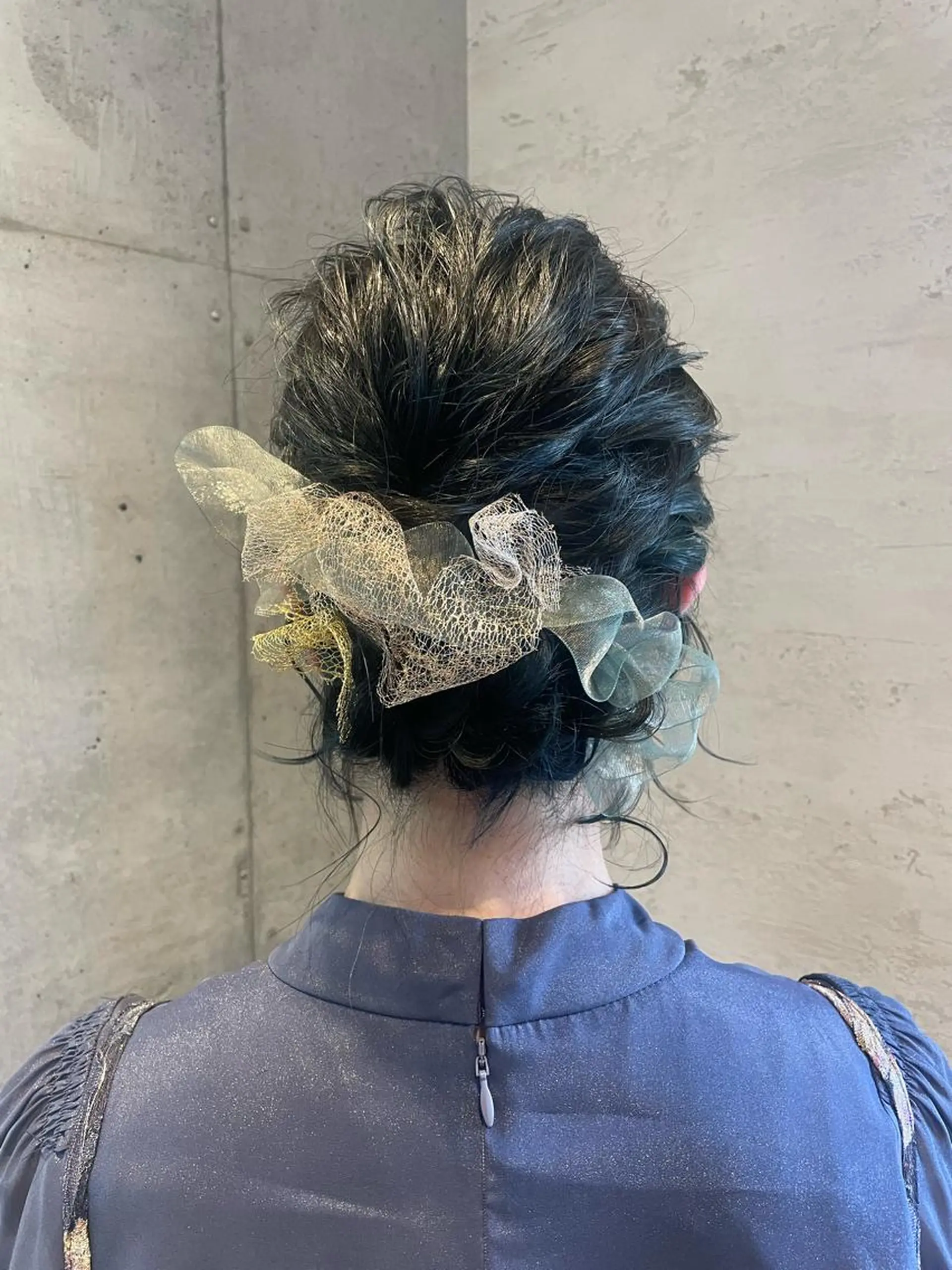 ミディアム ヘアアレンジ 女性に人気♪ はやしほのかのヘアスタイル