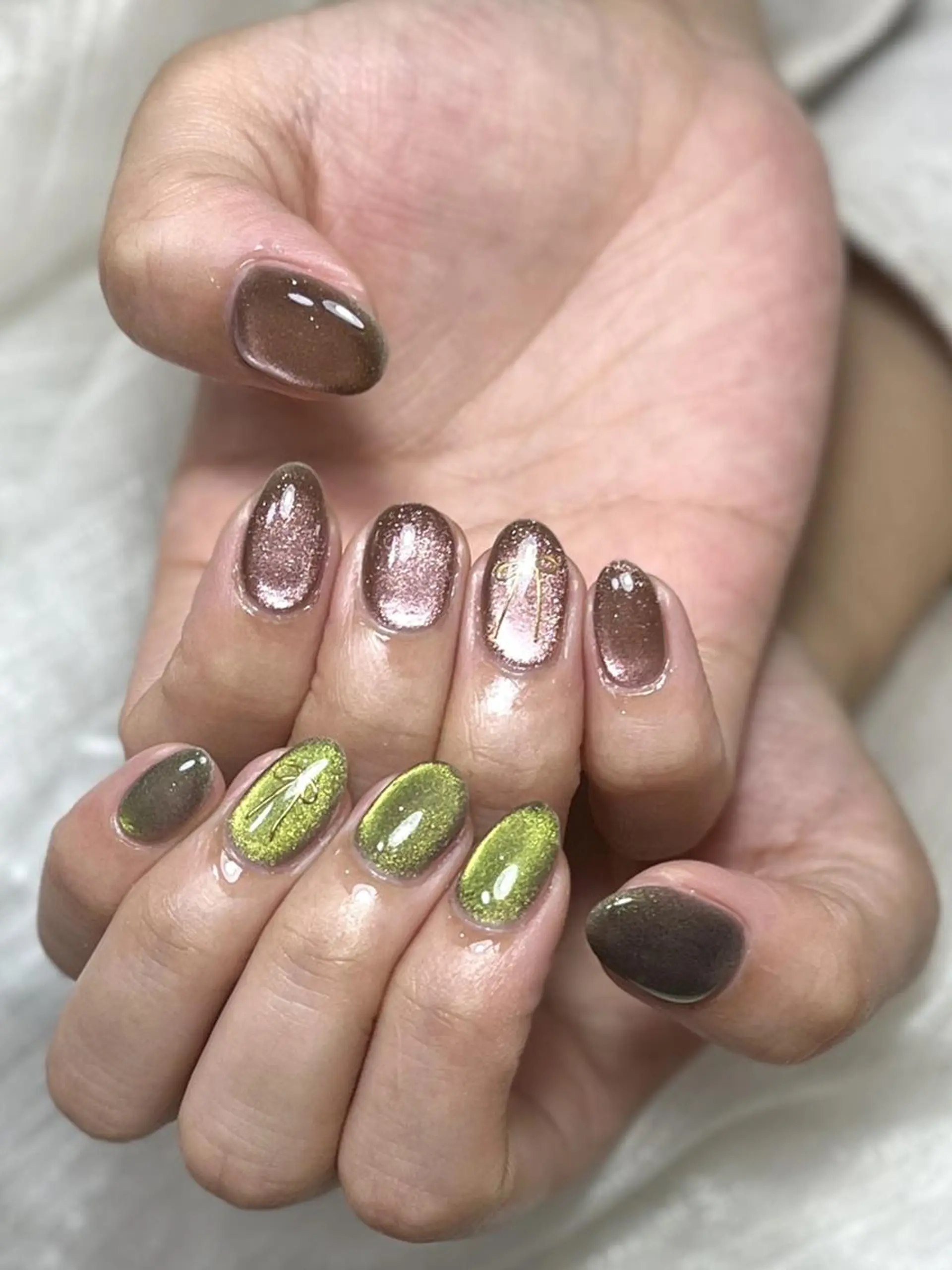 ネイル ハンドネイル ハンドケア DEMAIN- 🌹のネイルデザイン