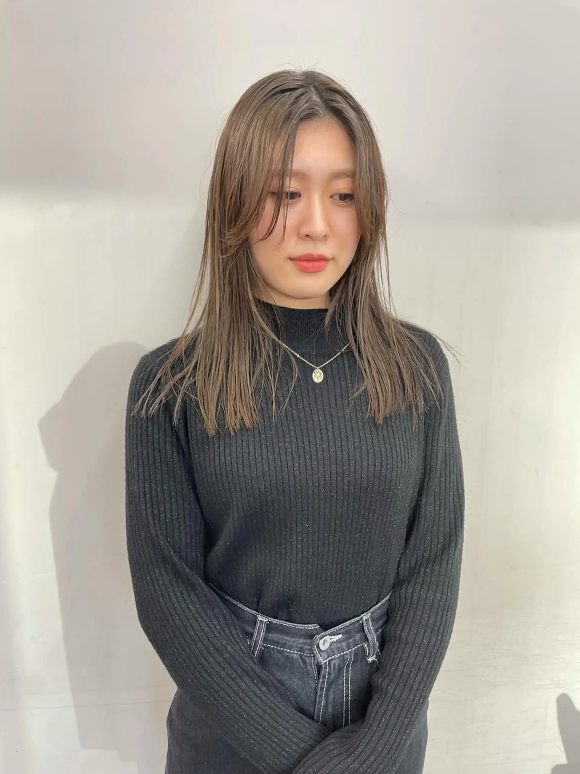 ミディアム 関 京磨のヘアスタイル