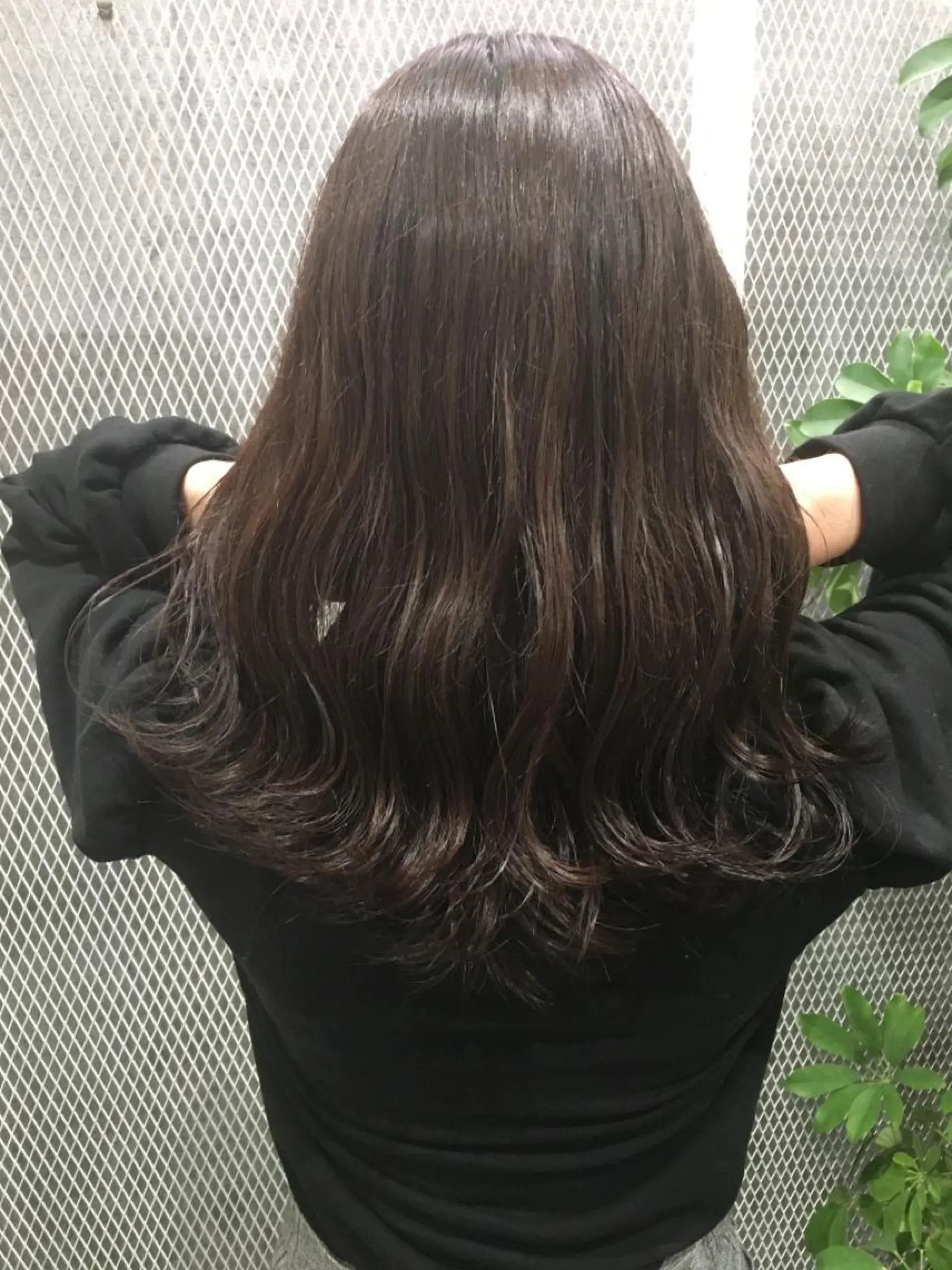 セミロング カラー カット ヘアカラー 💎髪質改善💎 西森千夏のヘアスタイル