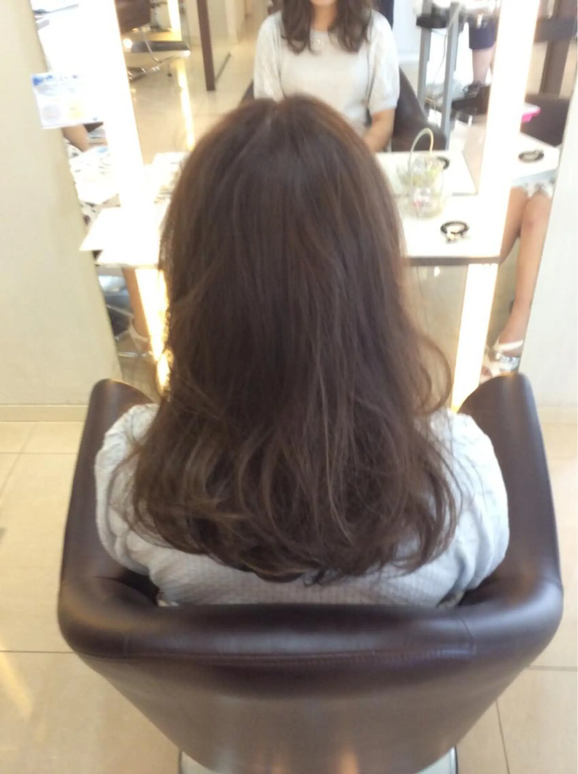 セミロング ロング カラー グラデーションカラー 似合わせ／代表 髪質改善/山田将大のヘアスタイル