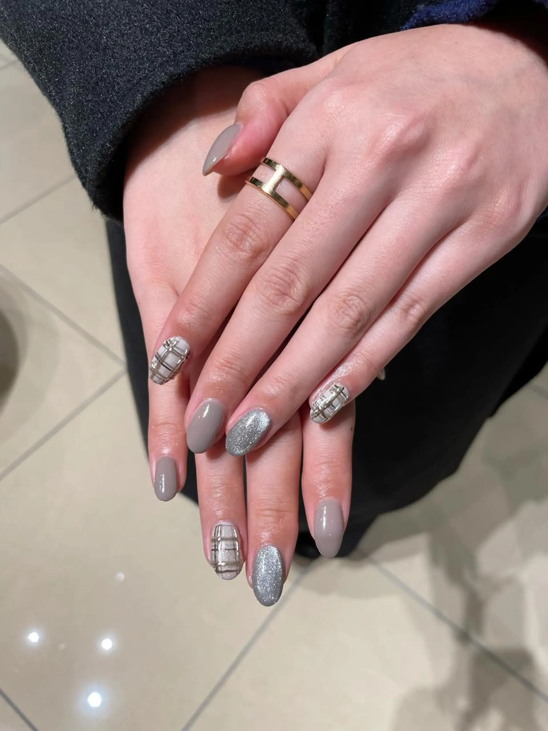 ネイル ミラーネイル &ヘルシー/ネイル/ LED🤍Mioriのマツエク・マツパデザイン