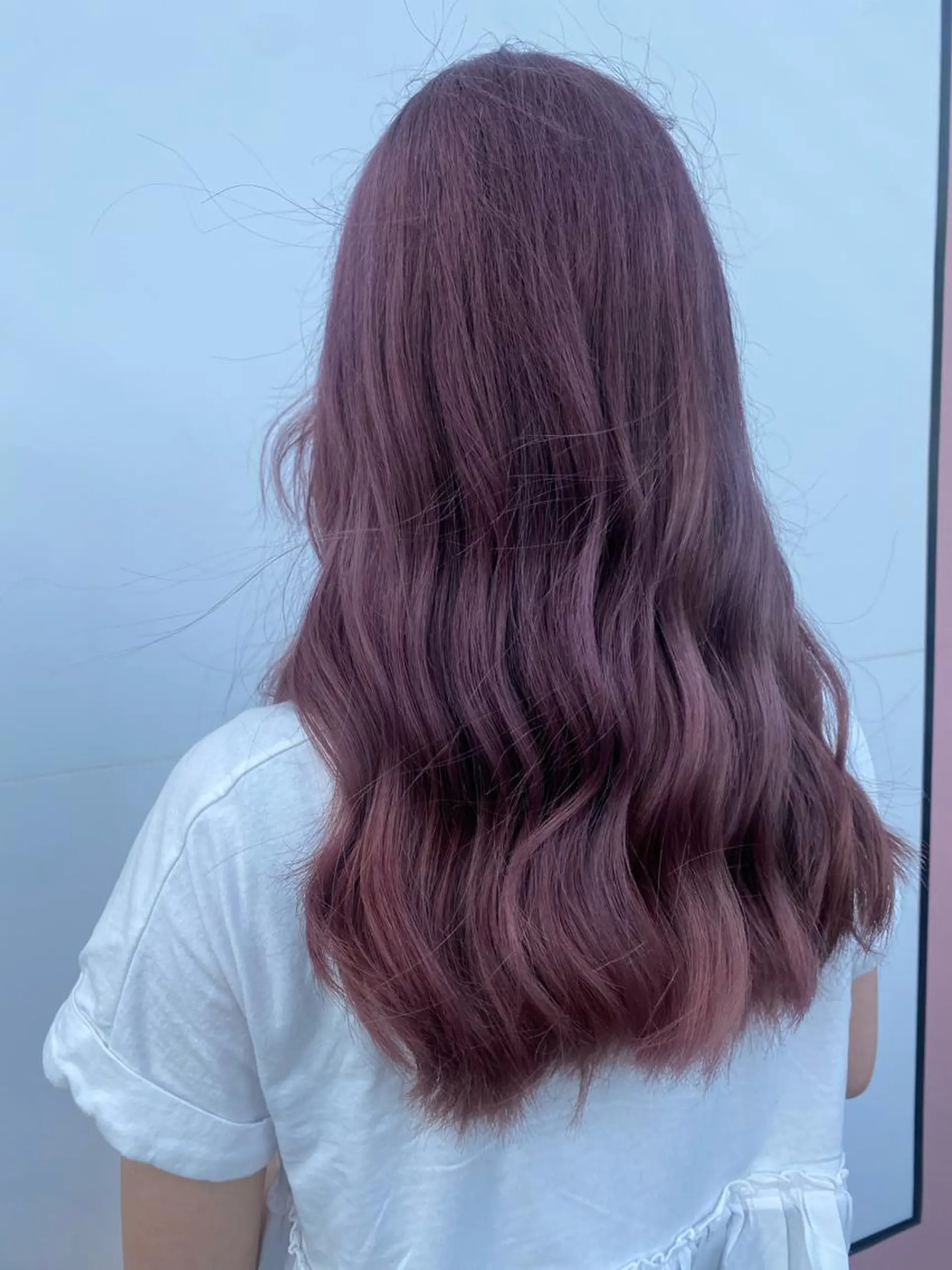 ロング カラー ヘアアレンジ カット ヘアカラー 💘韓国カラー💘 クルミのヘアスタイル
