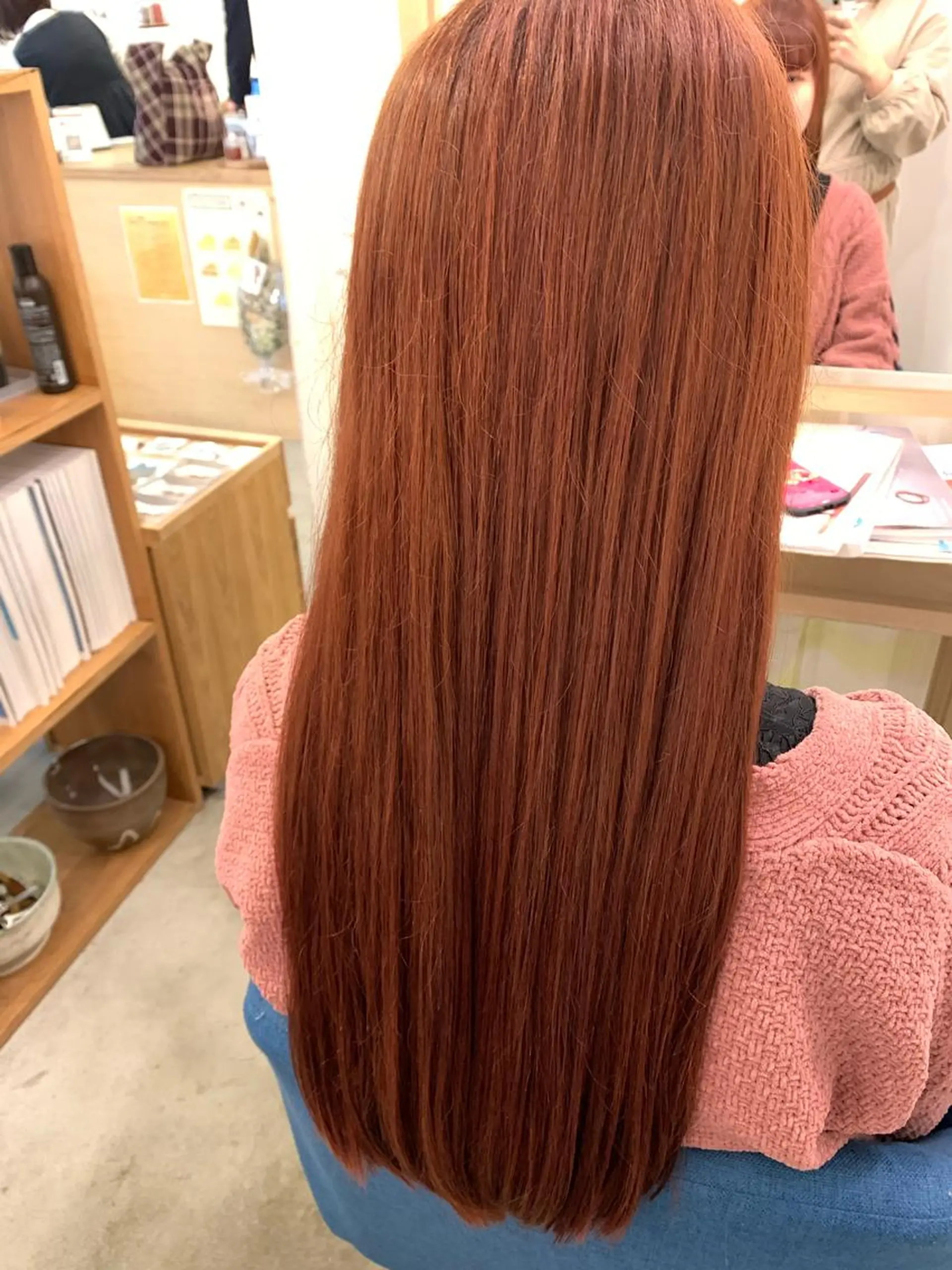 ロング カラー 【髪質改善】【美髪】 【ツヤ髪】ほしのちりのヘアスタイル