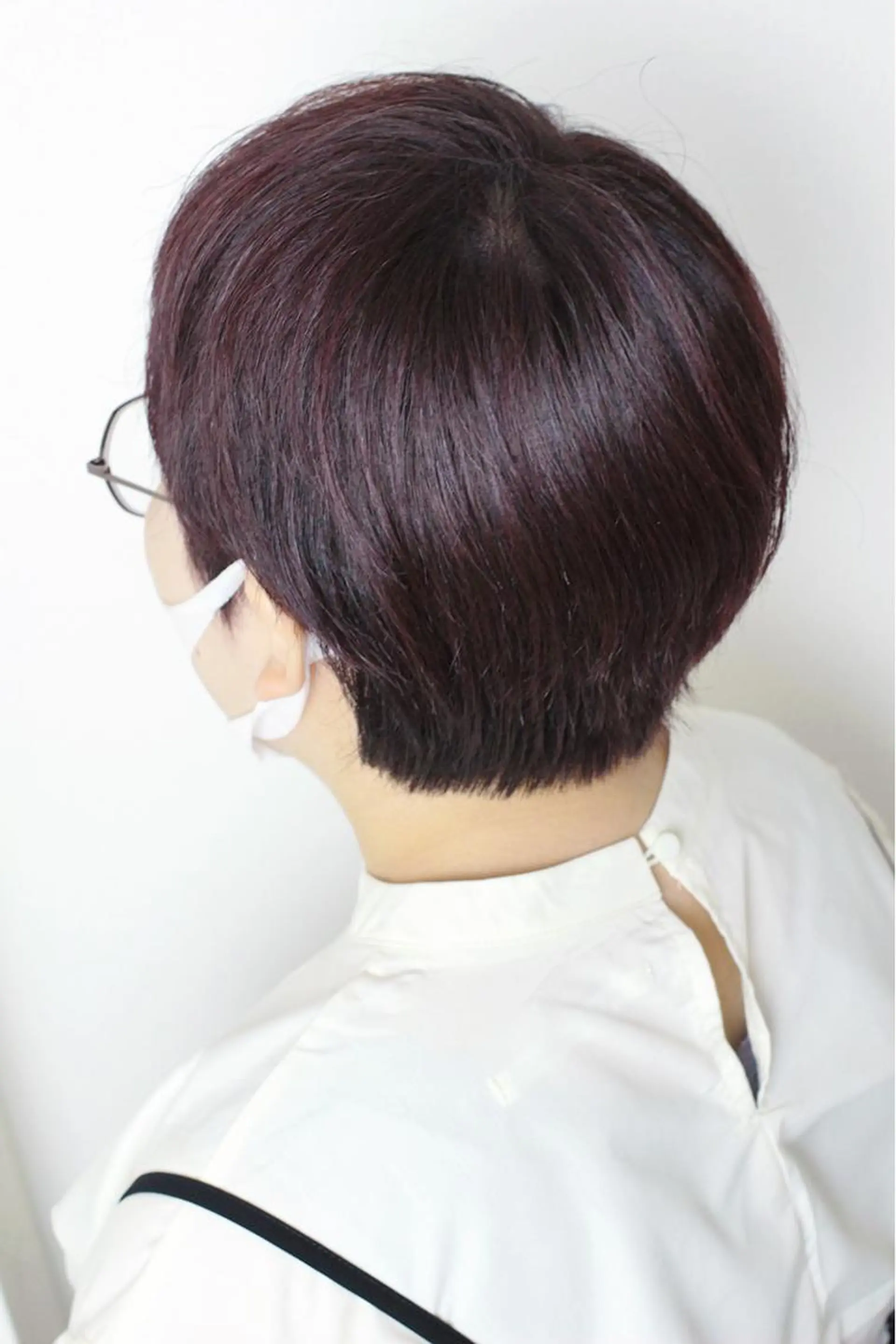 ショート カラー ブラウンカラー ピンクカラー ピンクブラウン ショートヘア カット ヘアカラー 土居 正季のヘアスタイル