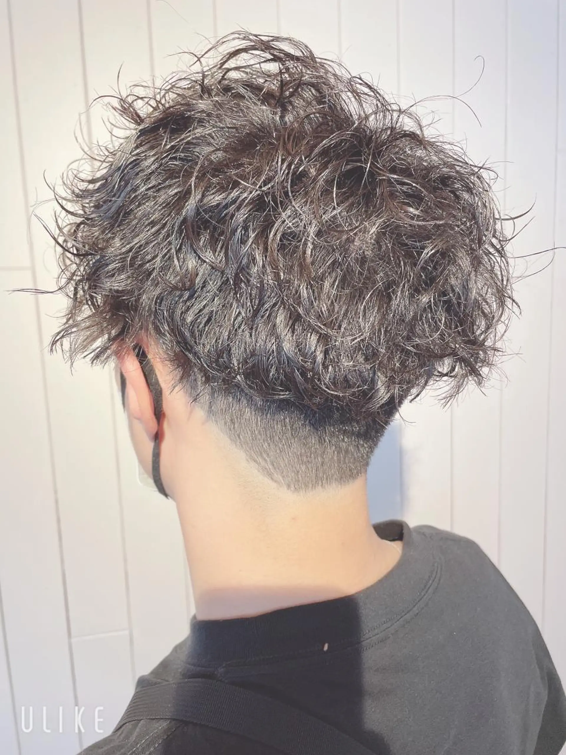 ショート パーマ メンズ メンズパーマ 波巻きパーマ スパイラルパーマ カット パーマ ❣️モードケイズ塚口 和田一将のヘアスタイル