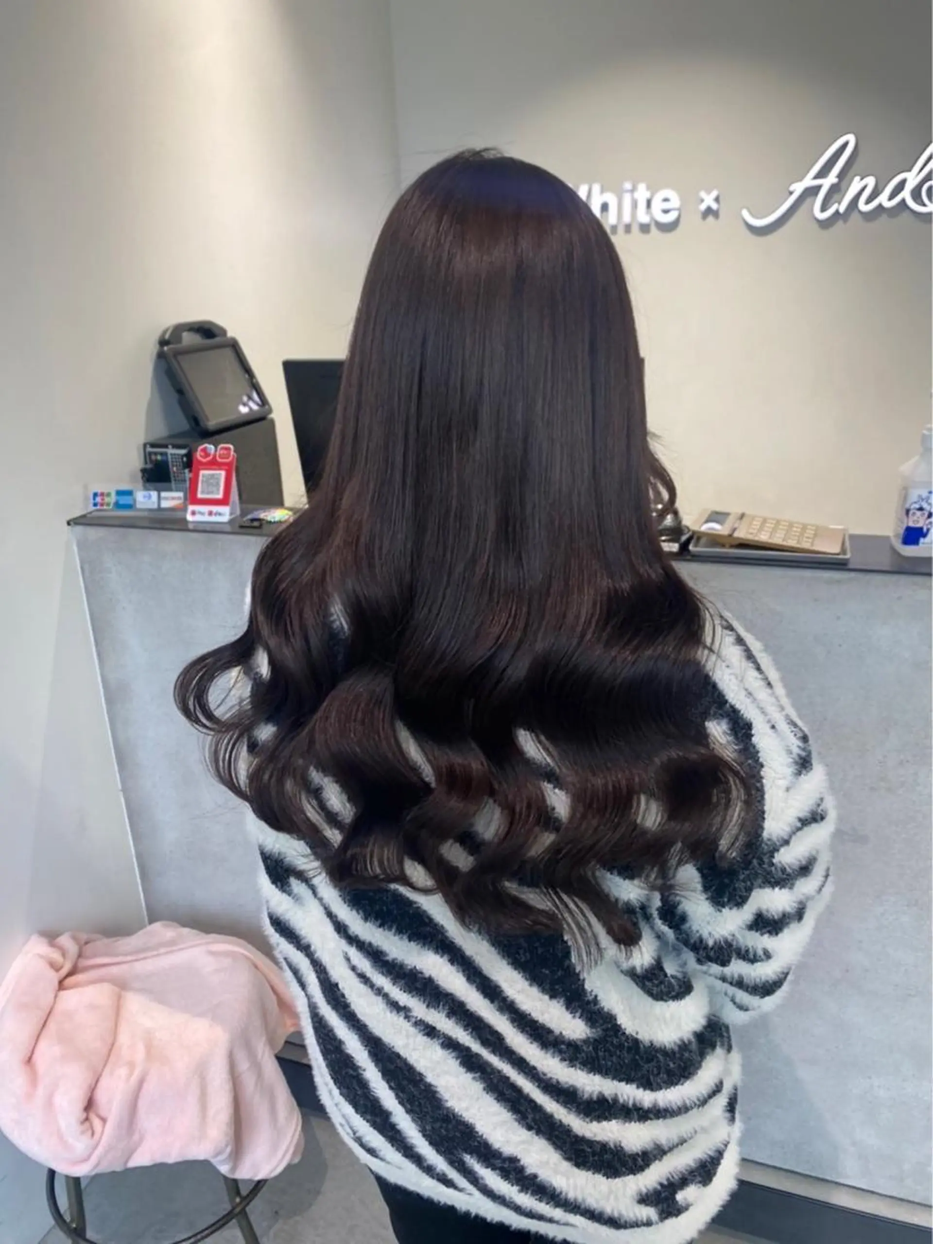 ロング カラー 韓国風モテヘア 🇰🇷aki♡のヘアスタイル