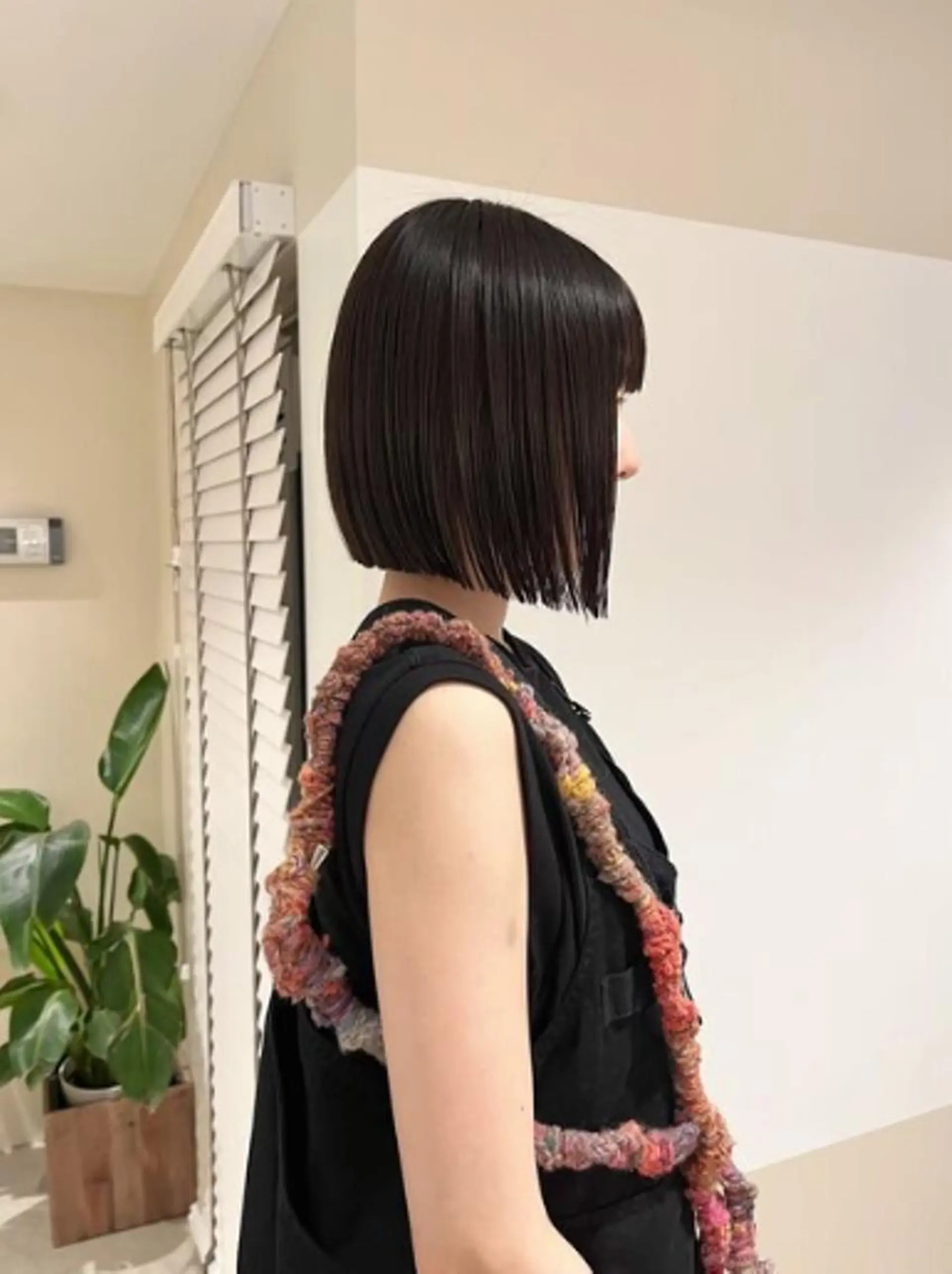 ミディアム レイヤーカット 西宮北口/みなみのヘアスタイル