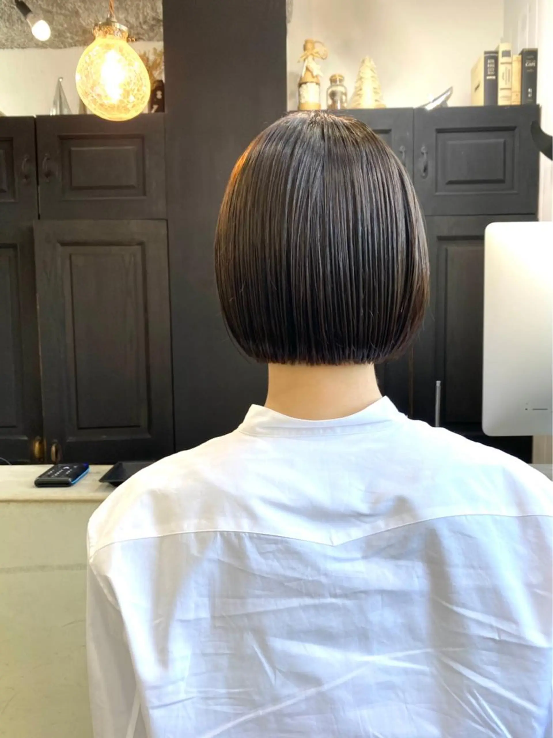 ショート カット ヘアカラー トリートメント ブリーチダブルカラー 【koide】のヘアスタイル