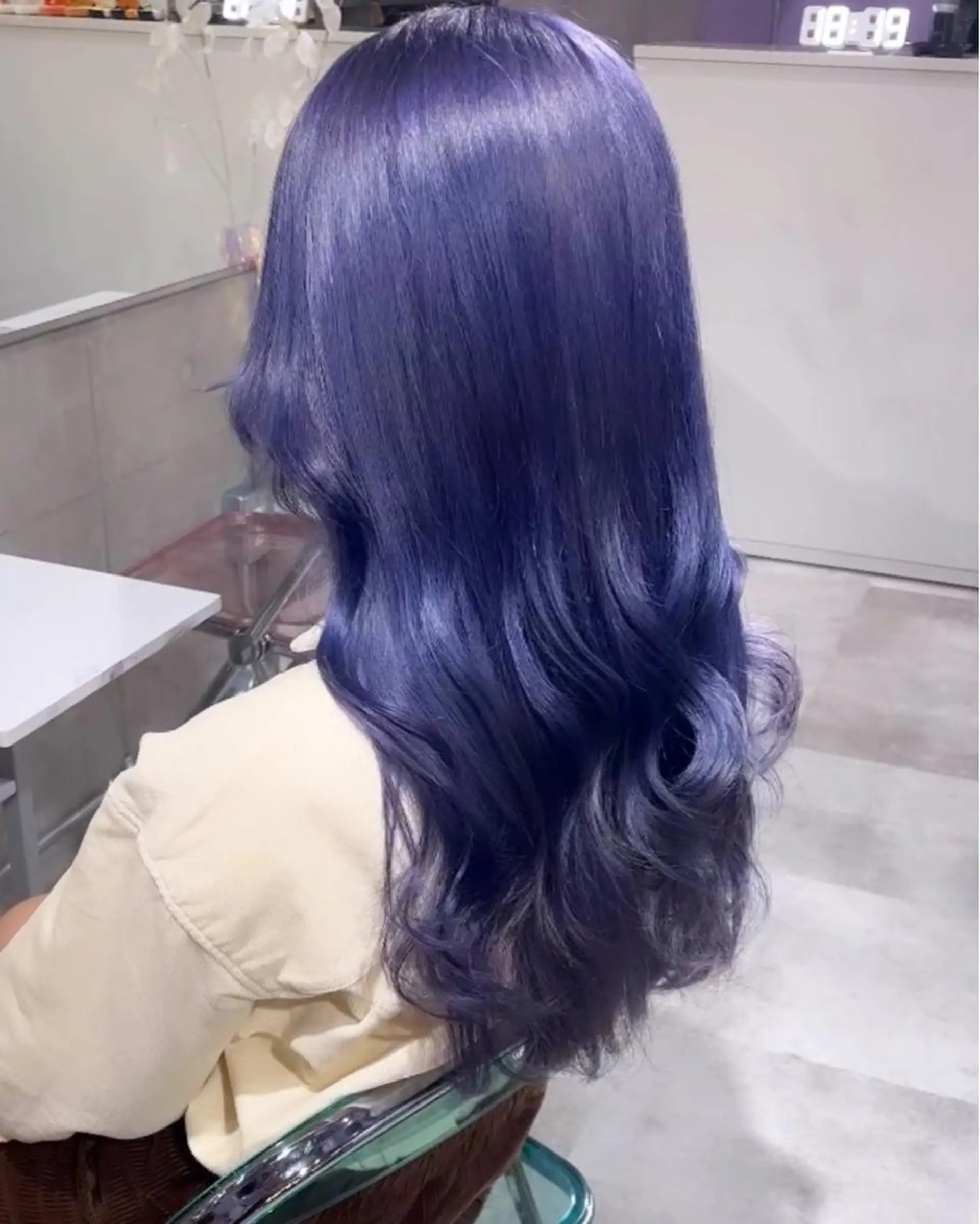 ロング Lavy kyoto所属・Lavy カラー&エクステのヘアスタイル