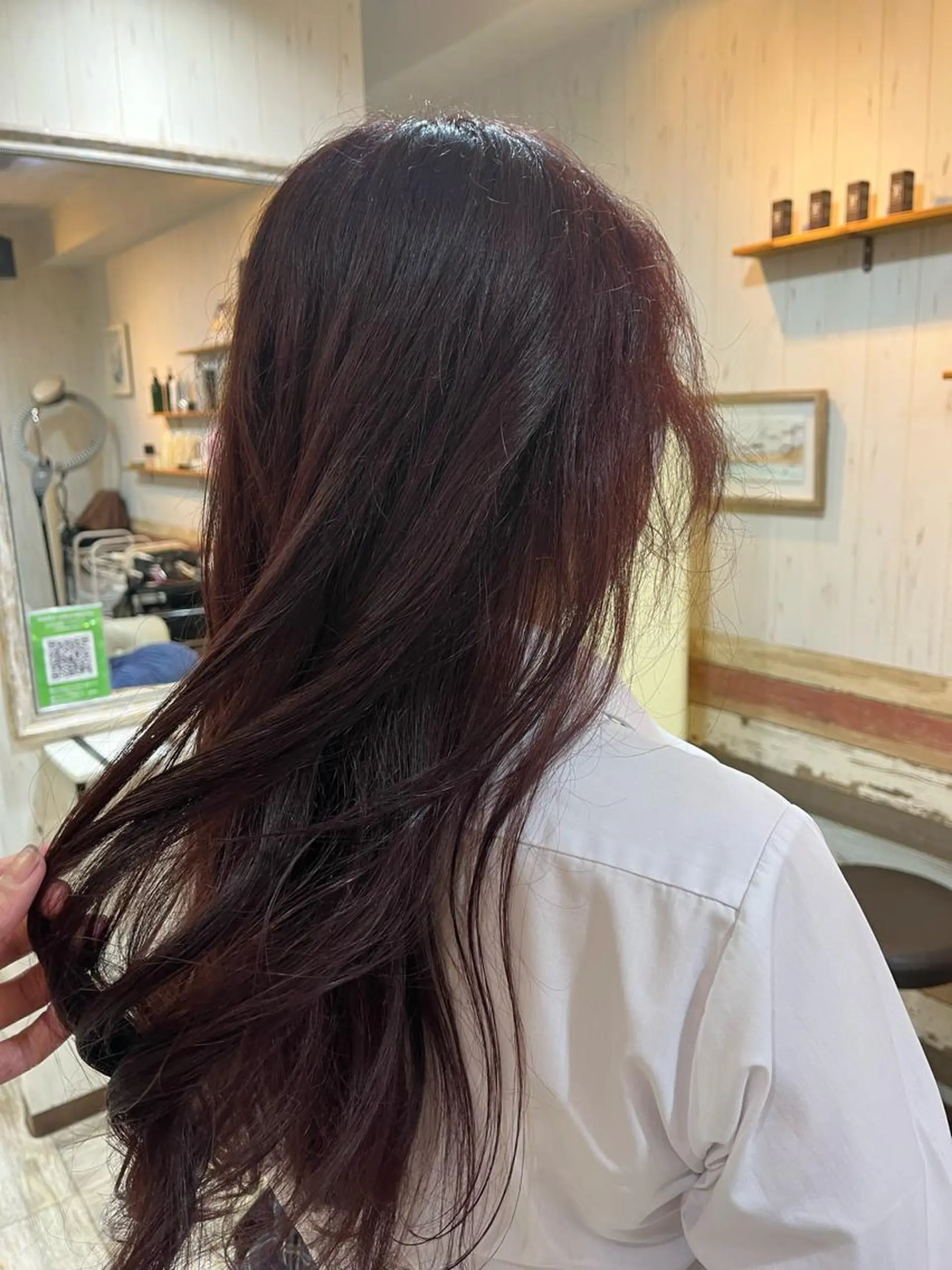 カラー ヘアカラー トリートメント キンサダ ワンリダ‪のヘアスタイル