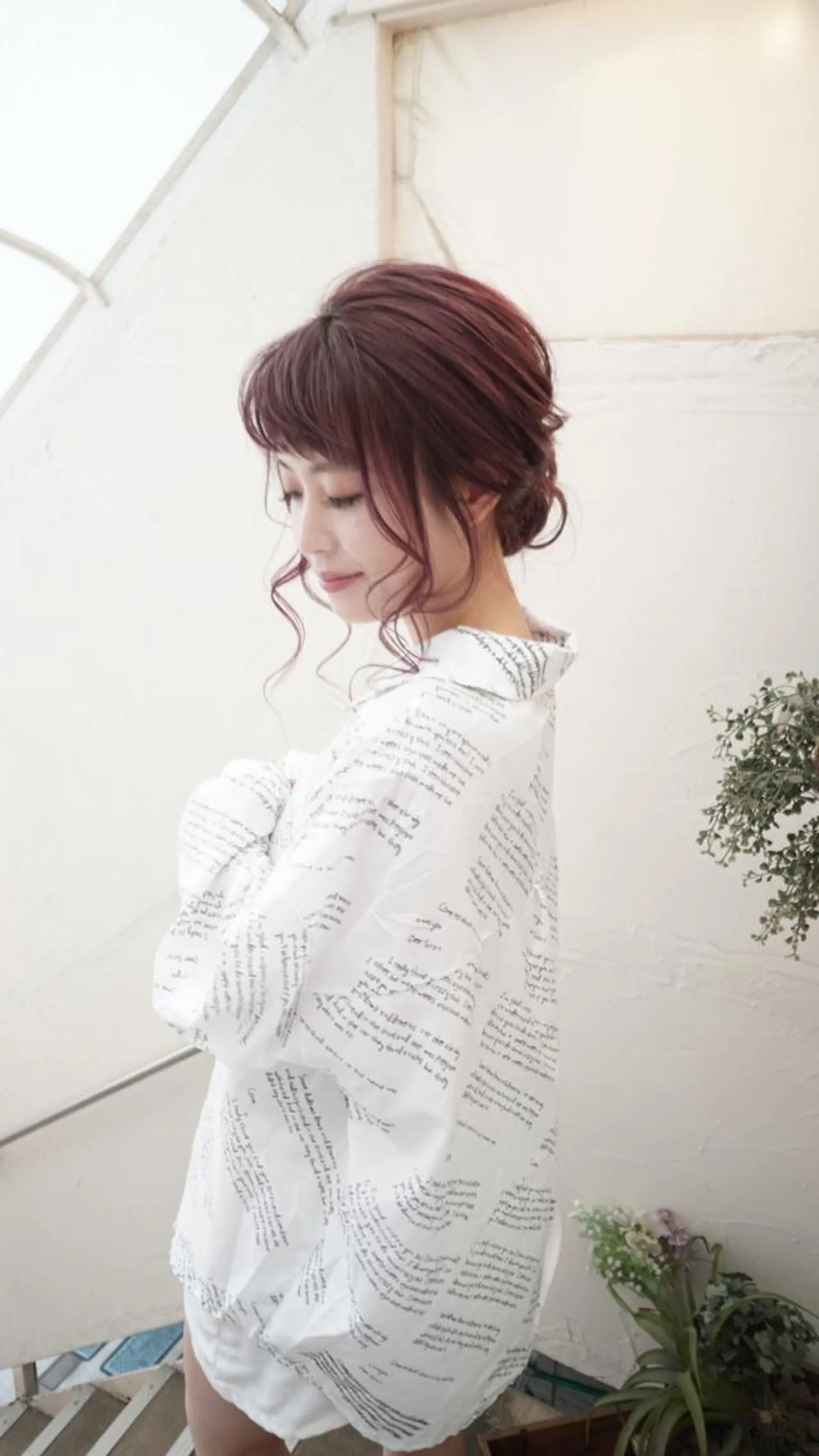 ロング カラー ヘアアレンジ ショート/髪質改善/ 【きち】のヘアスタイル