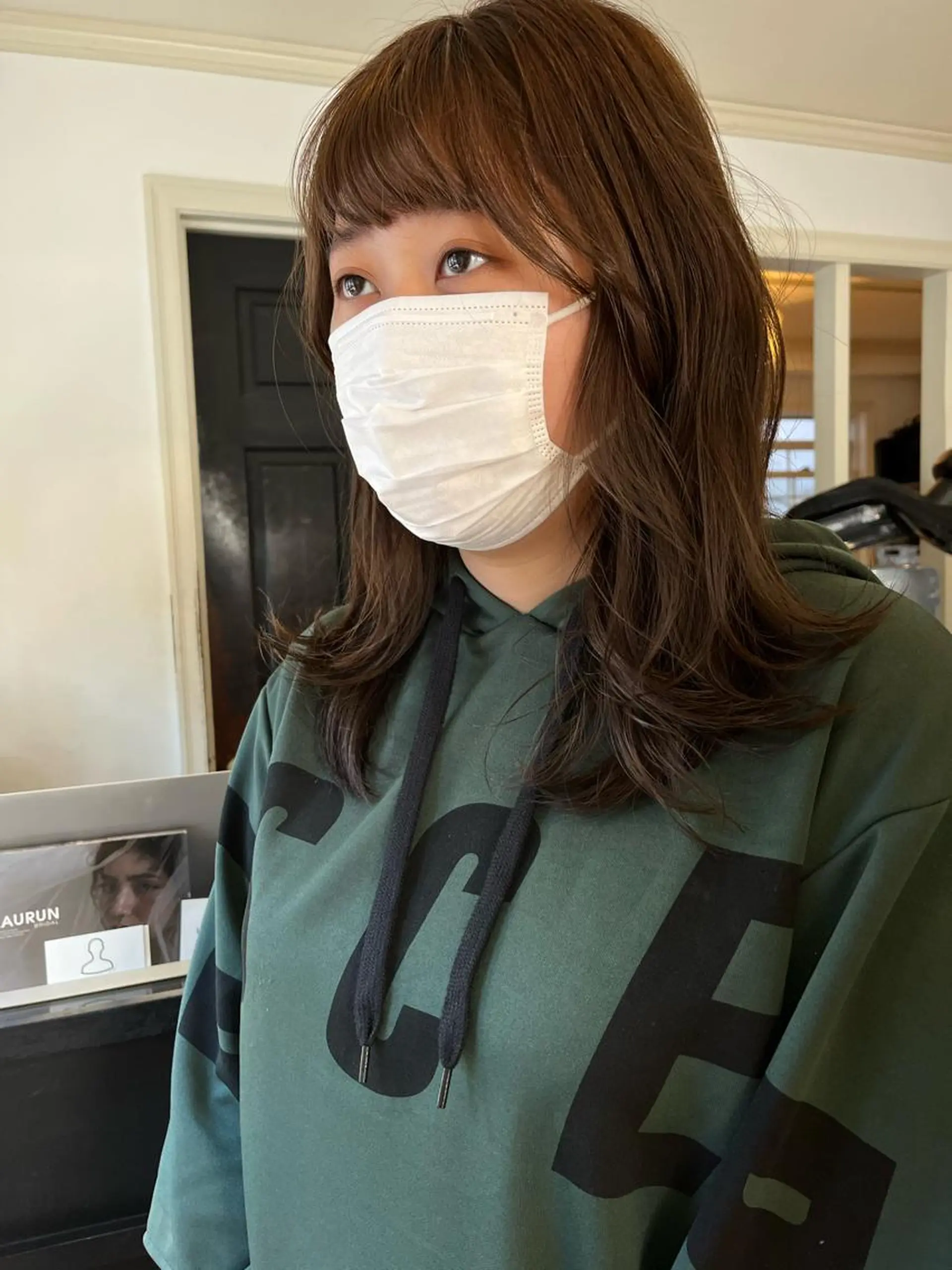 セミロング カラー NOUN所属・eri kinjoのヘアスタイル