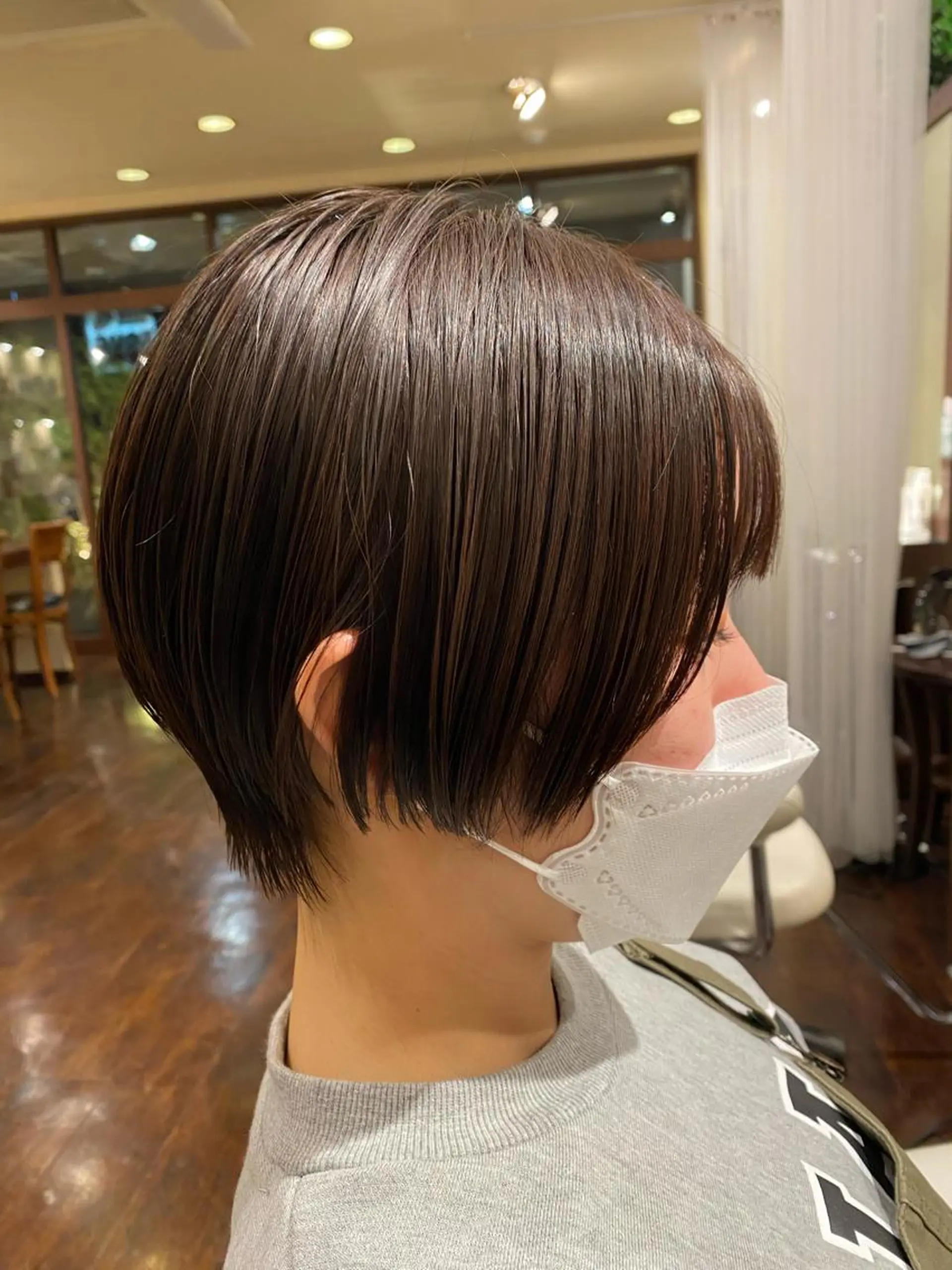 ショート 艶ｶﾗｰ｜ｽﾄﾚｰﾄ 🍟yuki🍟のヘアスタイル