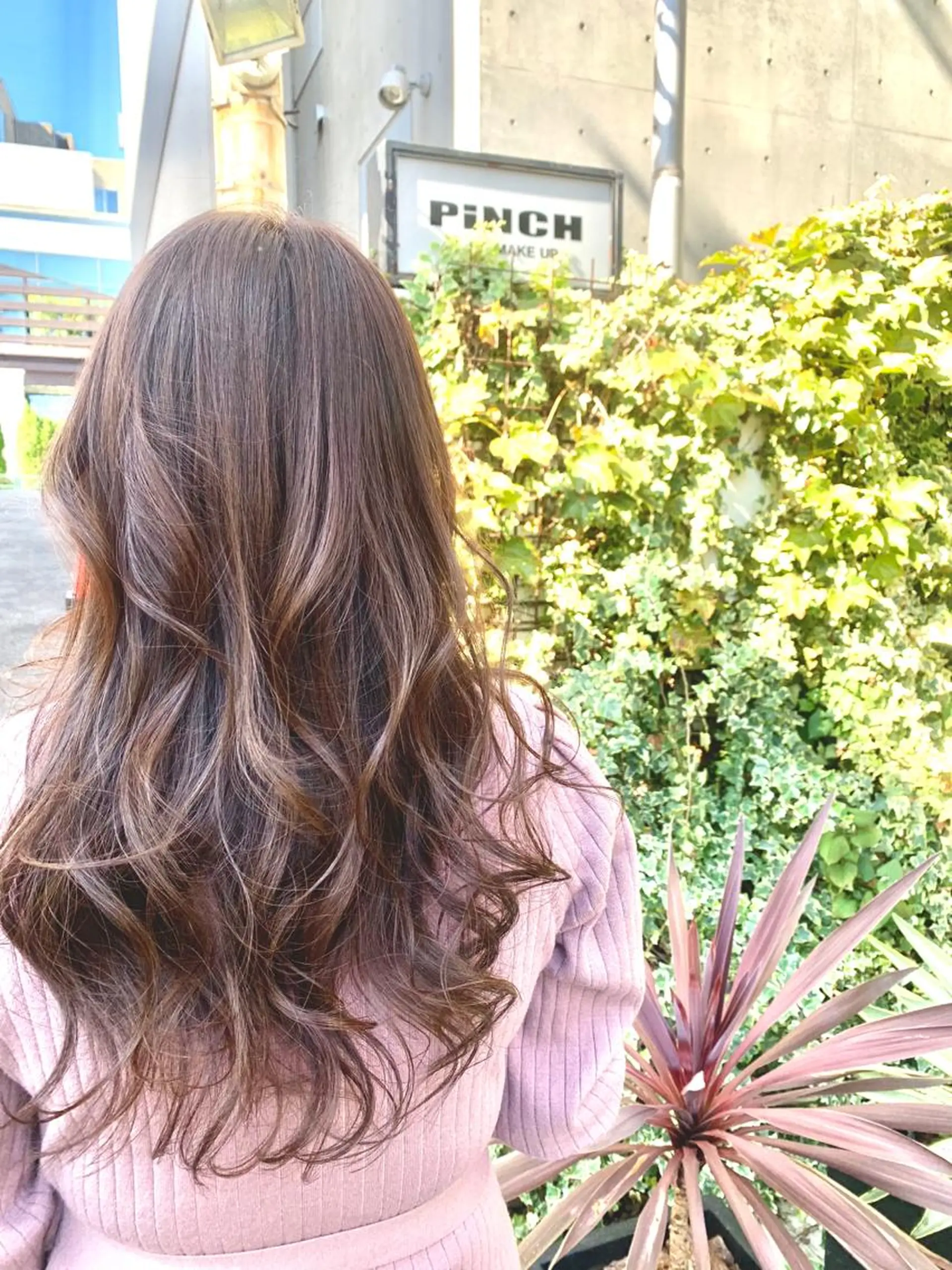 ロング カラー DOG MANIA PiNCH所属・大人女性スタイル マルイチのヘアスタイル