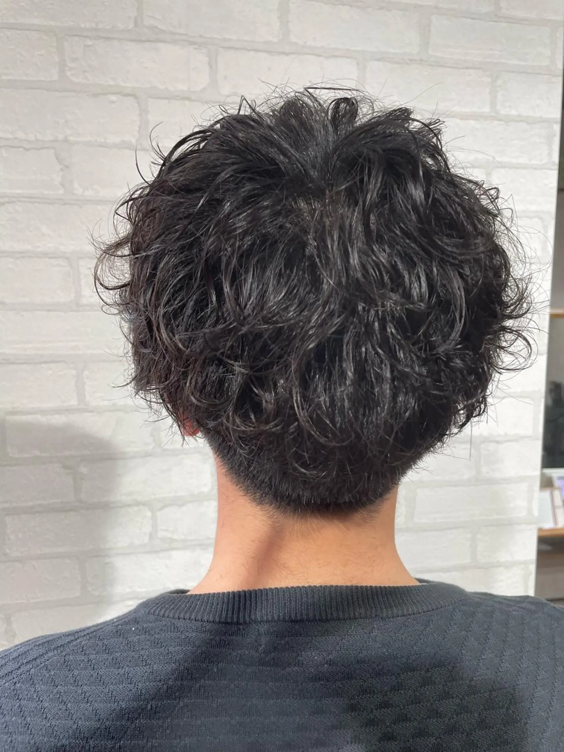 ショート パーマ メンズ特化☝️添田 好恵のヘアスタイル