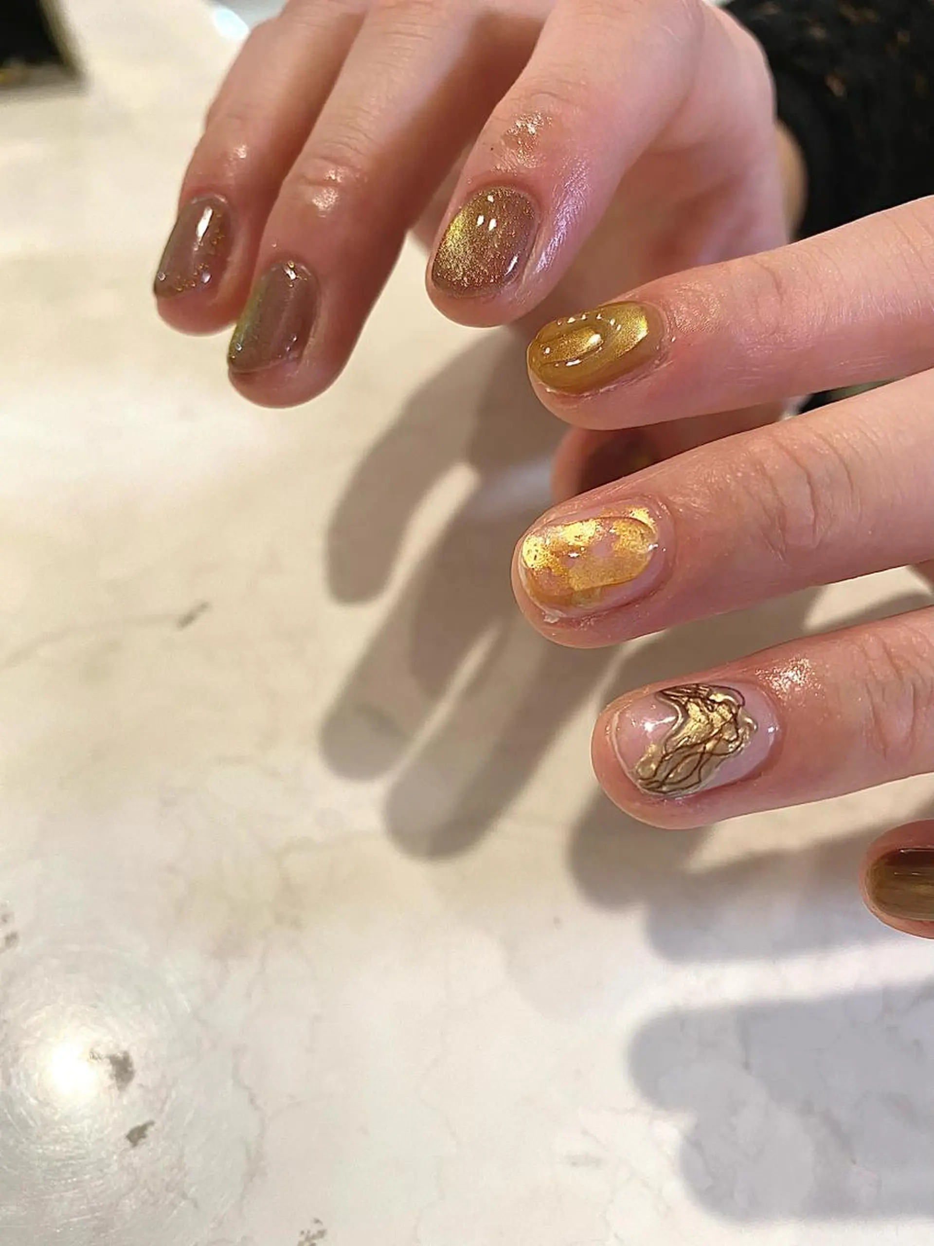 ネイル ニュアンスネイル C. 👑itoのマツエク・マツパデザイン