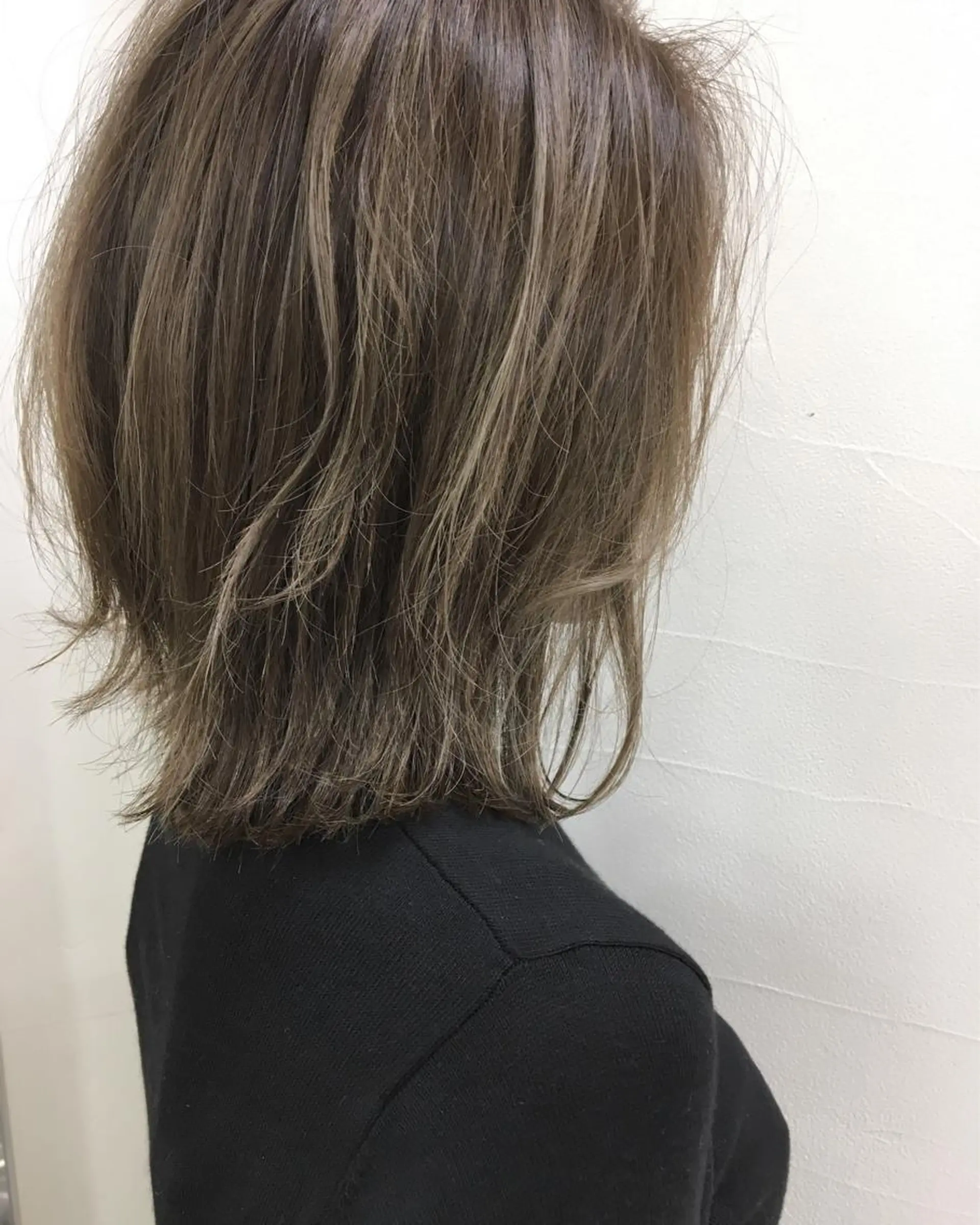 ミディアム カラー SALOWIN  原宿ash所属・タナカ タクヤのヘアスタイル