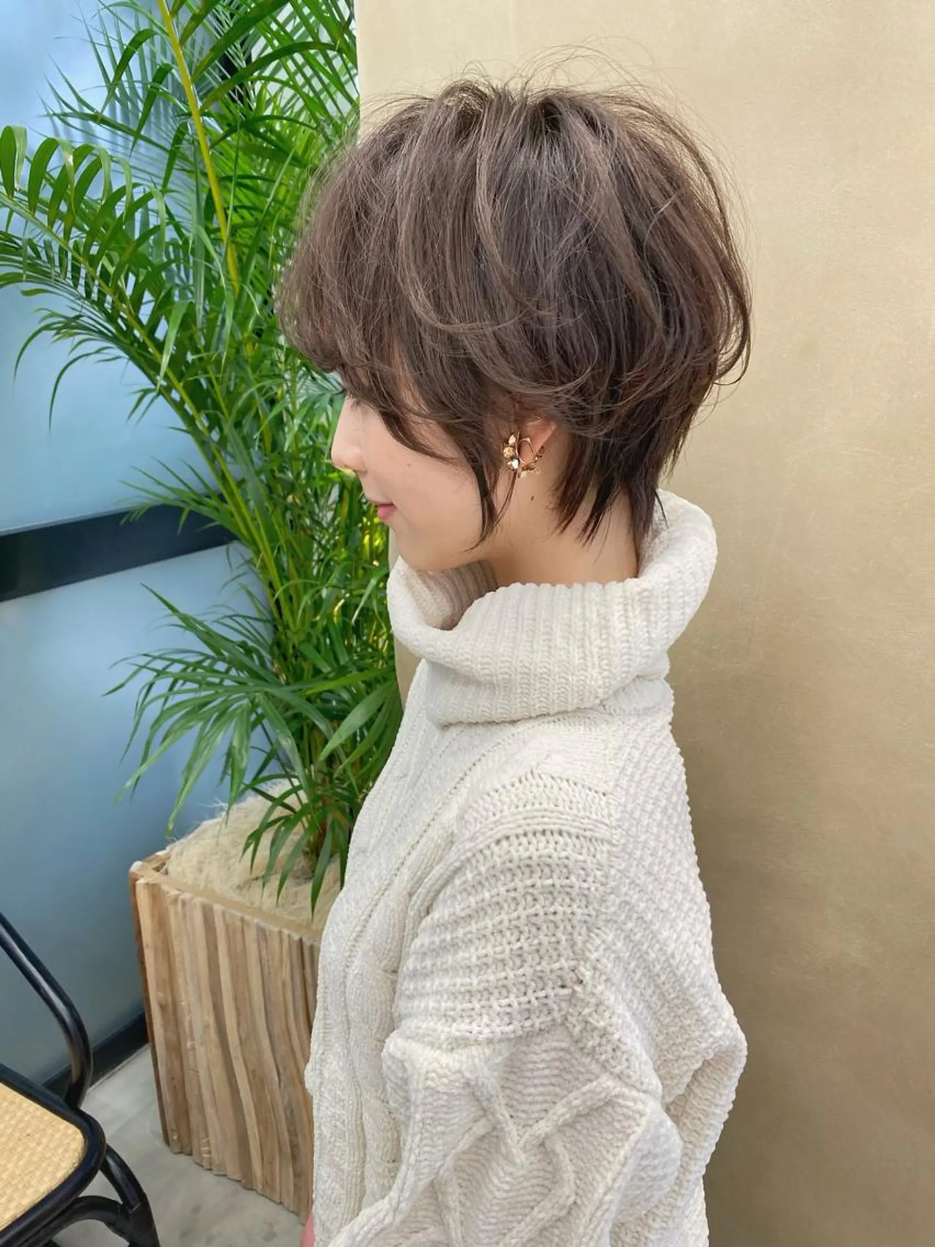 ショート カラー NOE NAGOYA所属・山田 佳奈のヘアスタイル